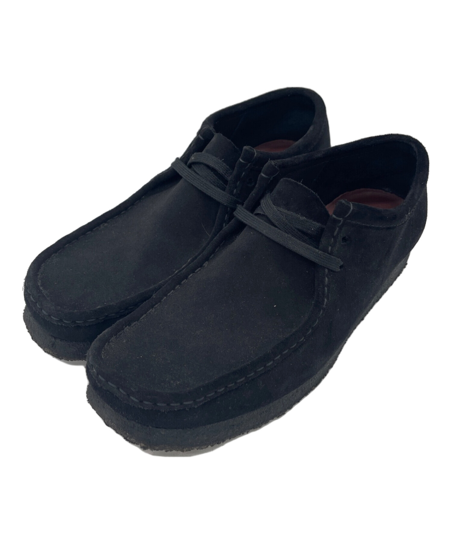 中古・古着通販】CLARKS (クラークス) ワラビーシューズ ブラック