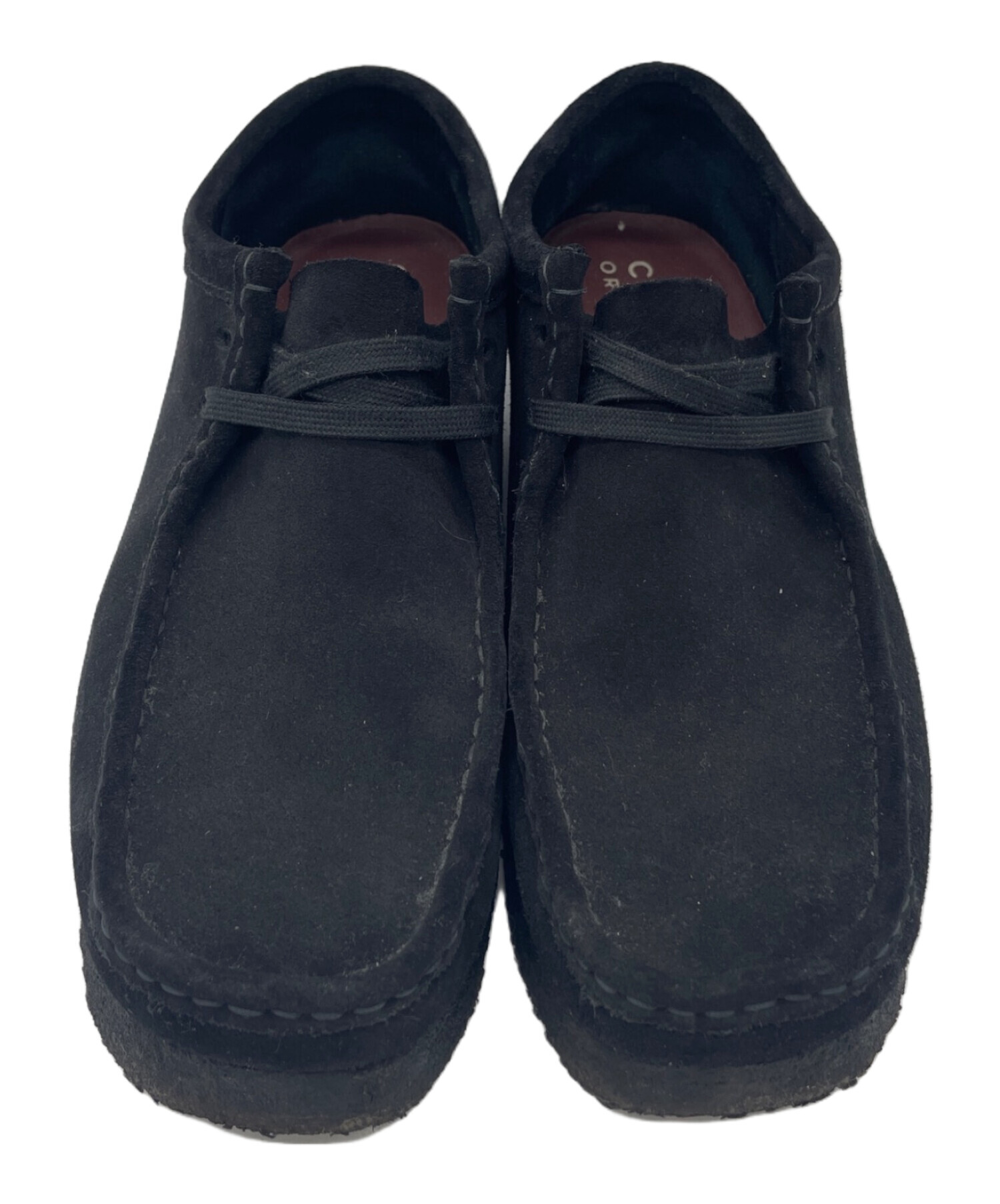 中古・古着通販】CLARKS (クラークス) ワラビーシューズ ブラック