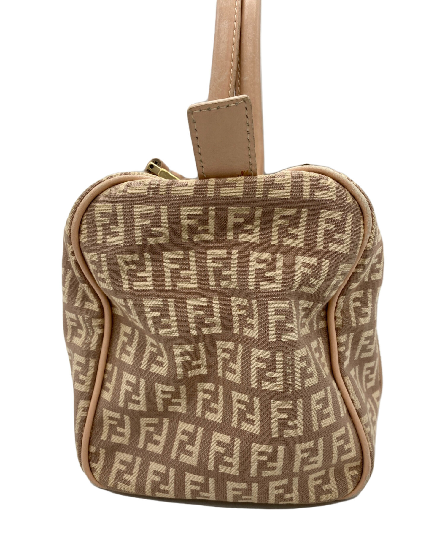 FENDI フェンディ ショルダーバッグ  ベージュ 【古着】【中古】【送料無料】 中古・古着通販】FENDI (フェンディ) チェーンショルダーバッグ
