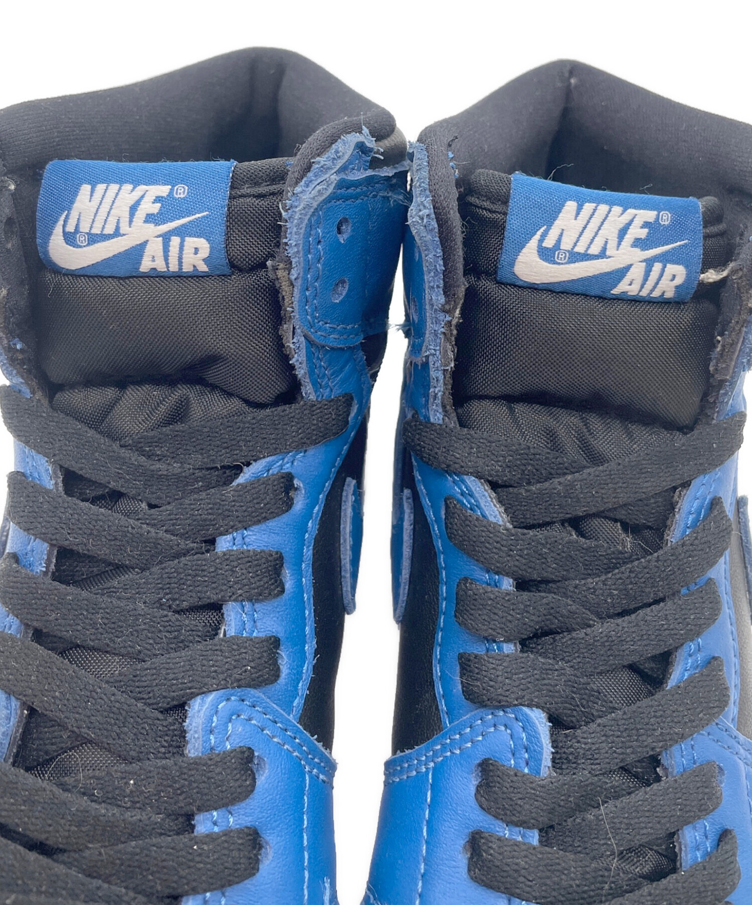 NIKE NIKE GS エアジョーダン1 ハイ OG ダークマリーナブルー 25cm 