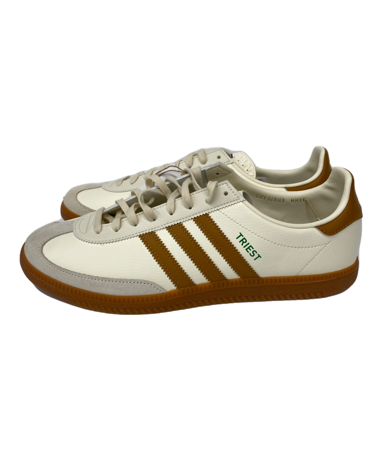 スニーカー スニーカー 靴 スウェード メンズ ベージュ系 【中古】 中古・古着通販】adidas (アディダス) スニーカー ベージュ サイズ