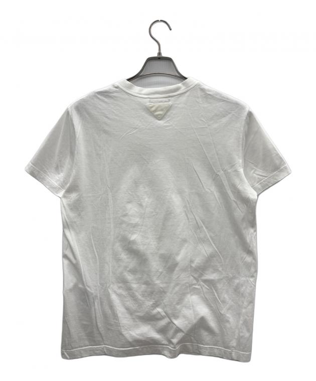 中古・古着通販】PRADA (プラダ) Tシャツ ホワイト サイズ:SIZE M