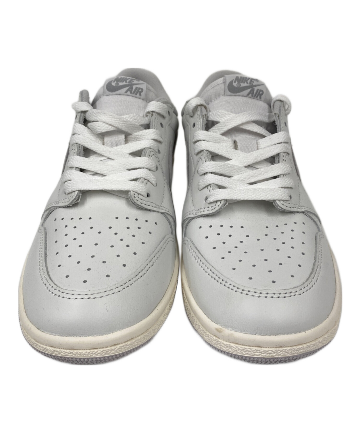 中古・古着通販】NIKE (ナイキ) Air Jordan 1 Low ホワイト サイズ 