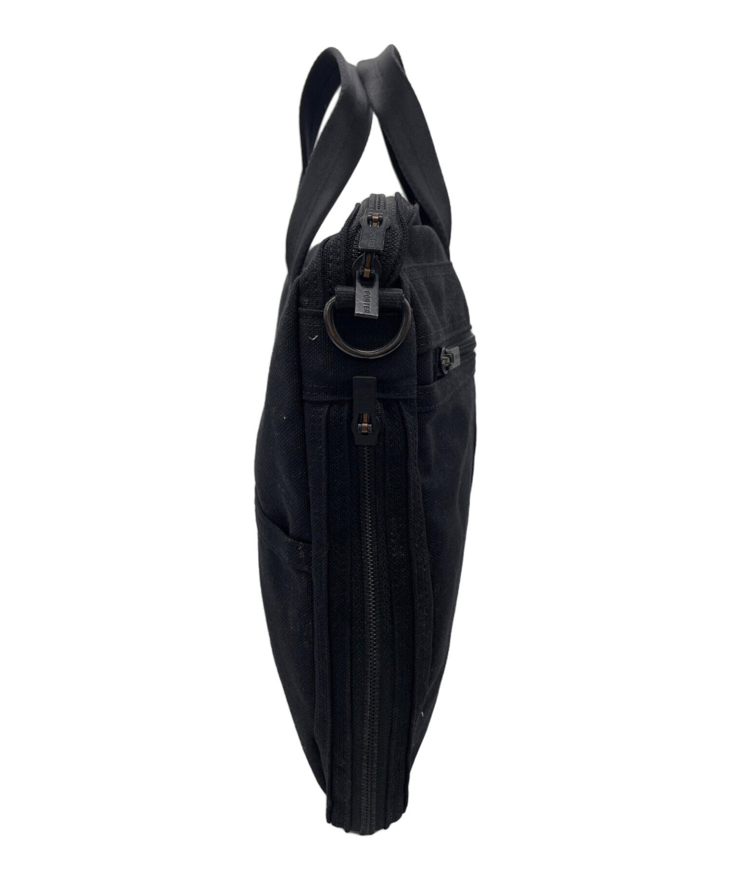 中古・古着通販】PORTER (ポーター) ビジネスバッグ ブラック