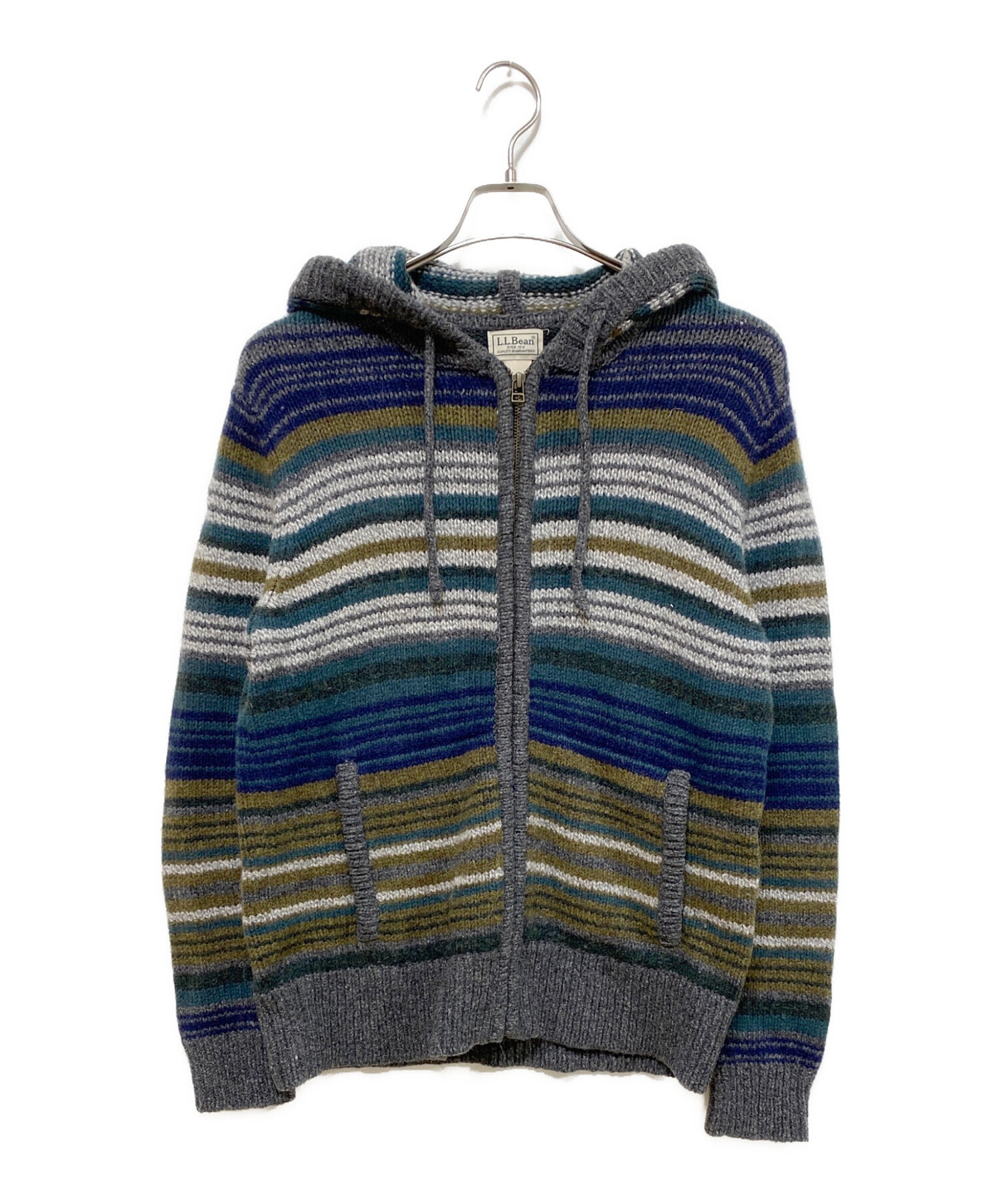 中古・古着通販】L.L.Bean (エルエルビーン) ジップパーカー マルチ 