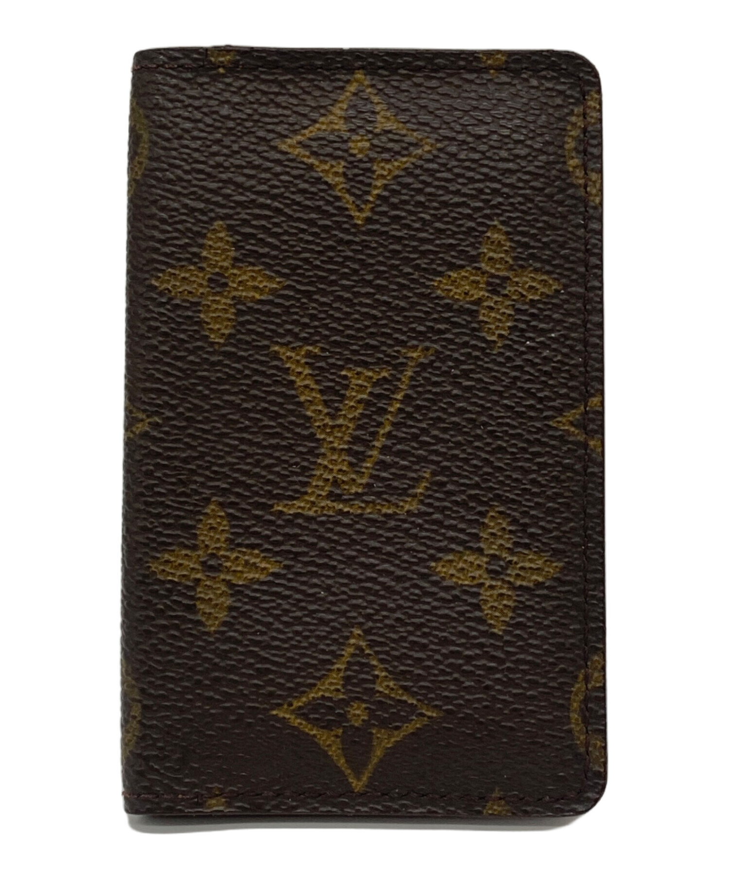 中古・古着通販】LOUIS VUITTON (ルイ ヴィトン) 名刺入れ ブラウン