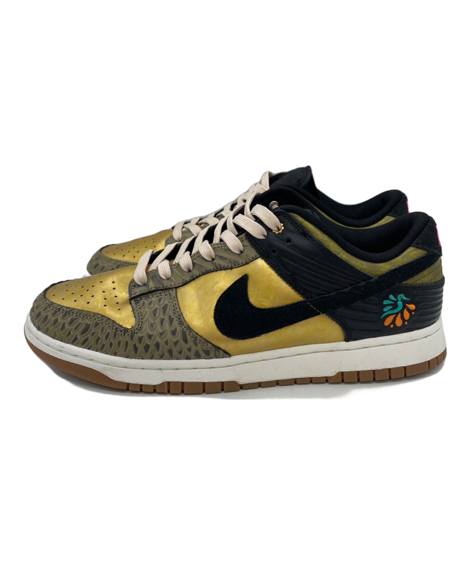 中古・古着通販】NIKE (ナイキ) NikeDunk Low イエロー×ブラック 