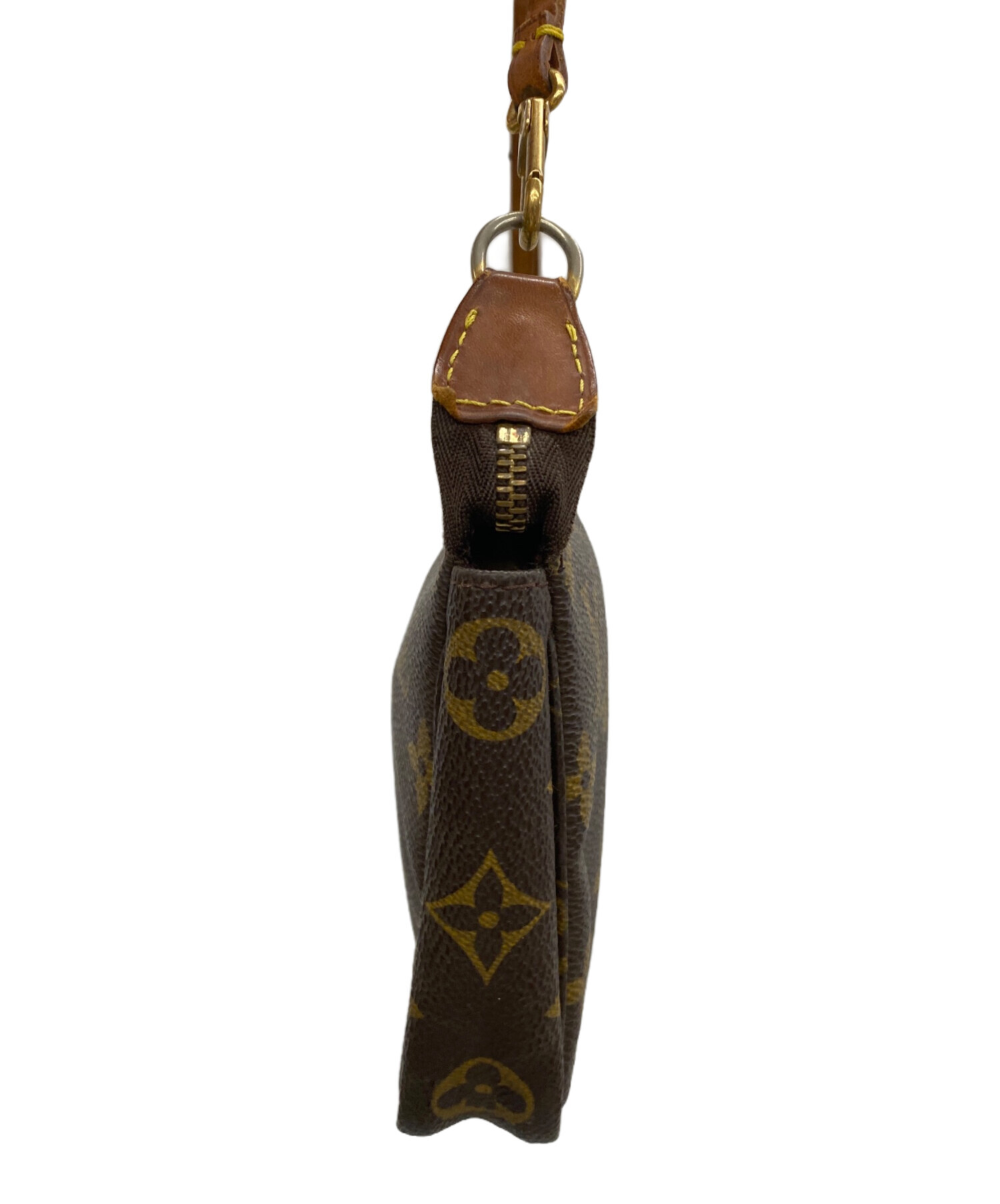 Louis Vuitton サコッシュ ブラウン 中古・古着通販】LOUIS VUITTON (ルイ ヴィトン) サコッシュ ブラウン