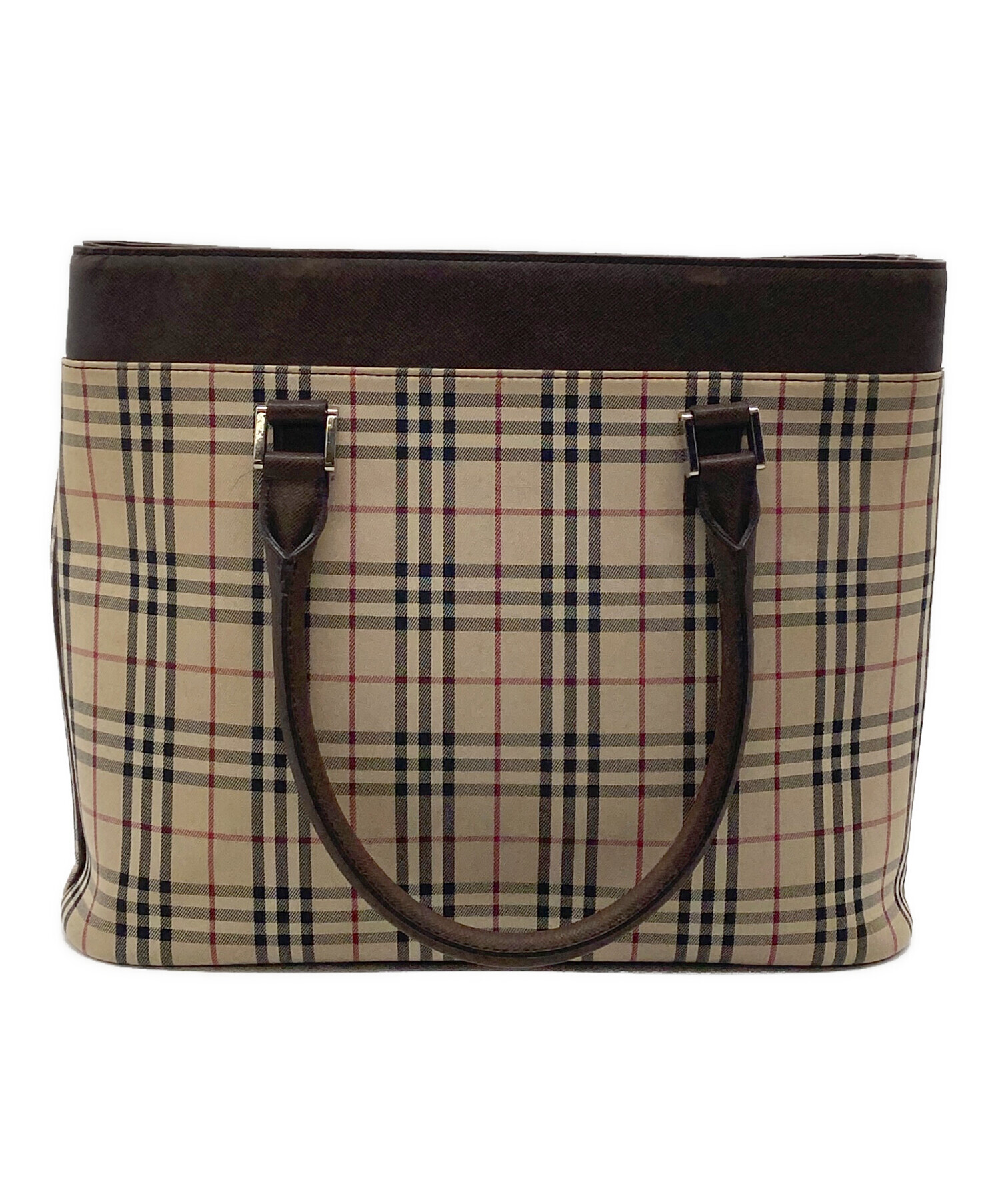 中古・古着通販】BURBERRY (バーバリー) トートバッグ ベージュ 