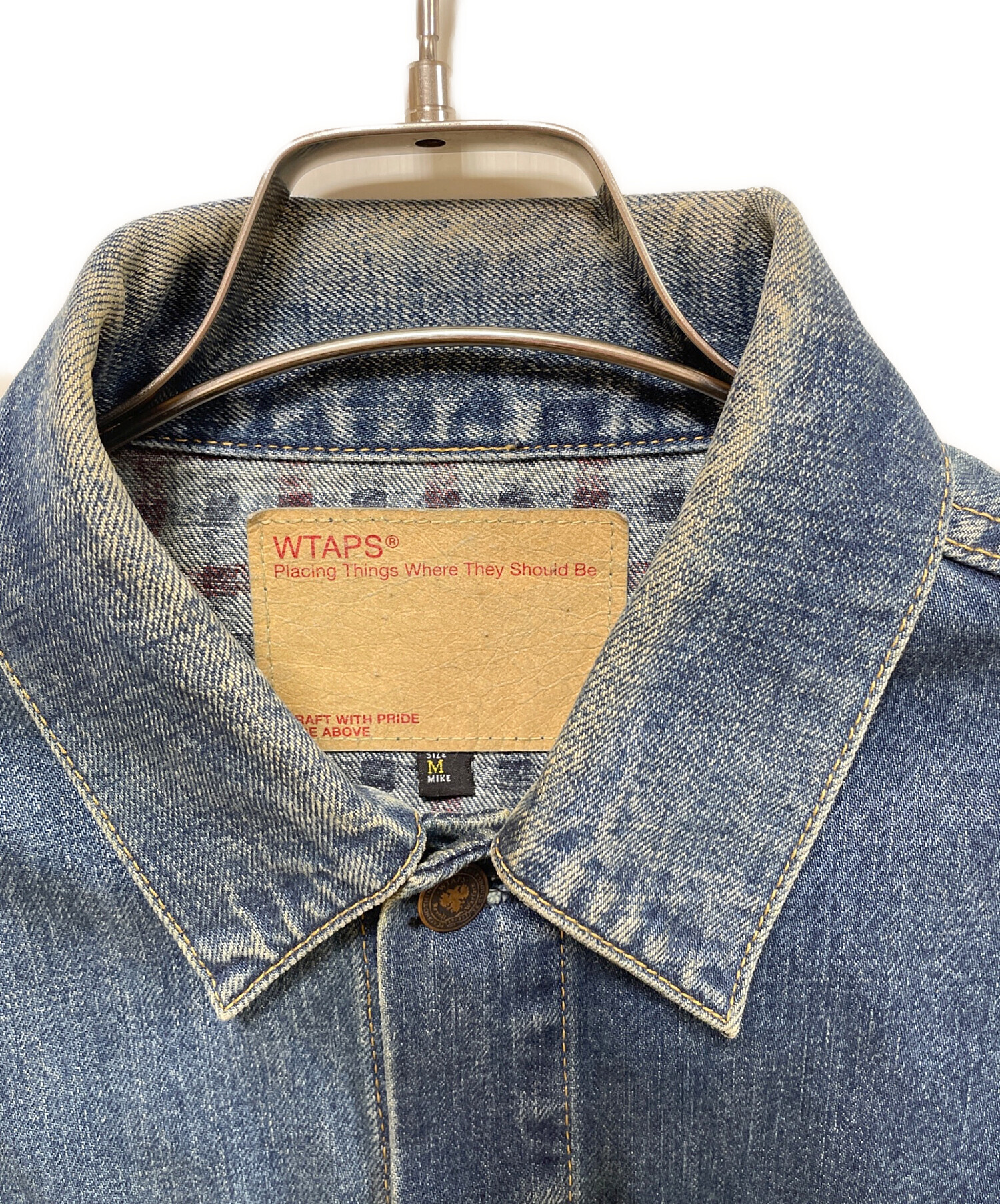 中古・古着通販】WTAPS (ダブルタップス) デニムジャケット インディゴ