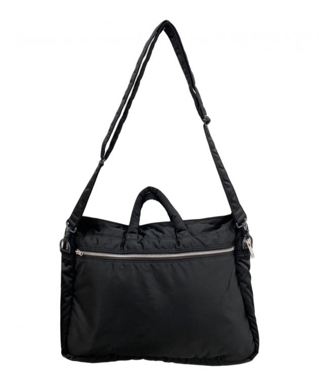 未使用に近い　現行タグ　PORTER　タンカー　ショルダーバッグ　二層　ブラック 中古・古着通販】PORTER (ポーター) ショルダーバッグ ブラック