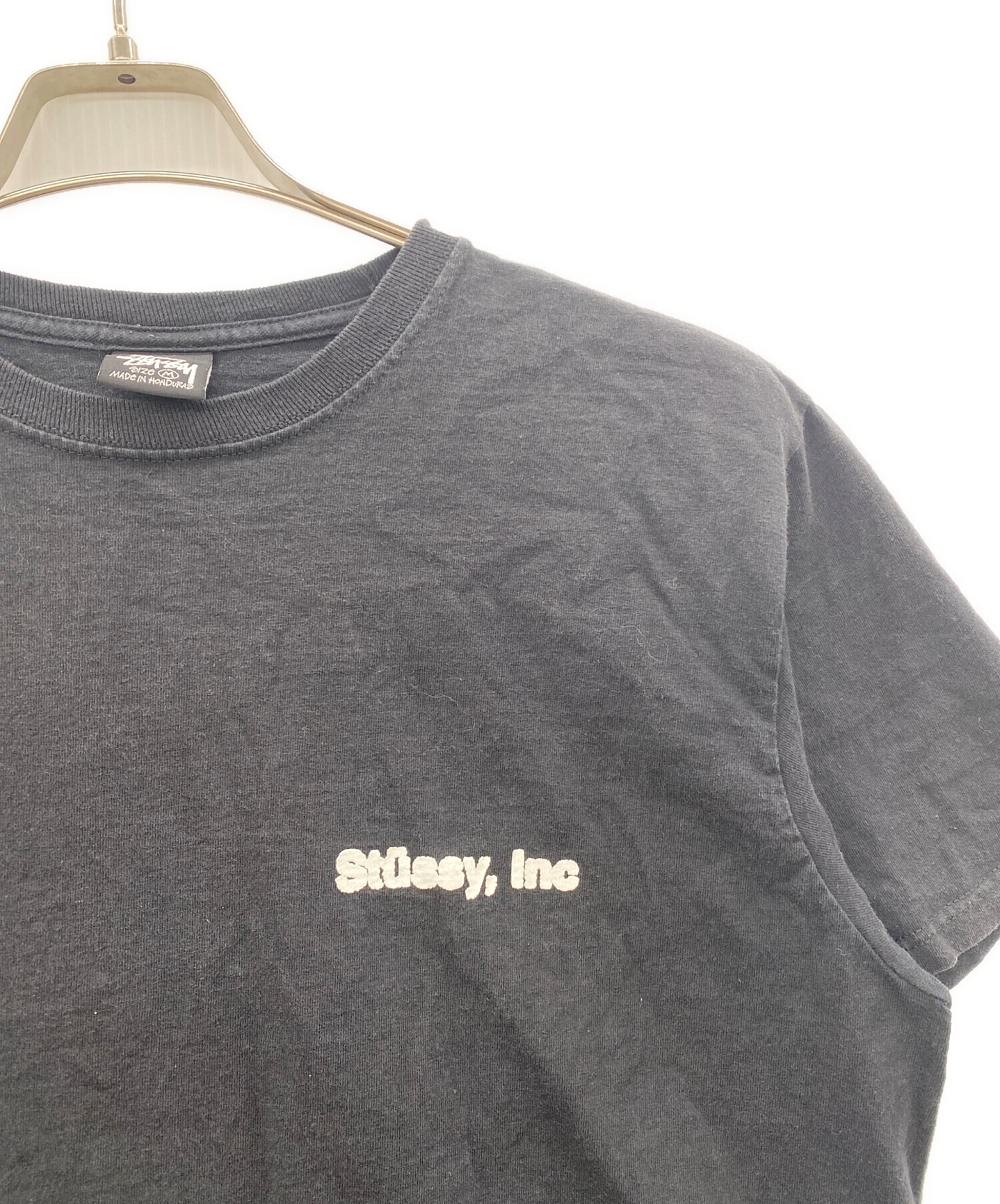 STUSSY 半袖Tシャツ サイズM used 中古・古着通販】stussy (ステューシー) 半袖カットソー ブラック