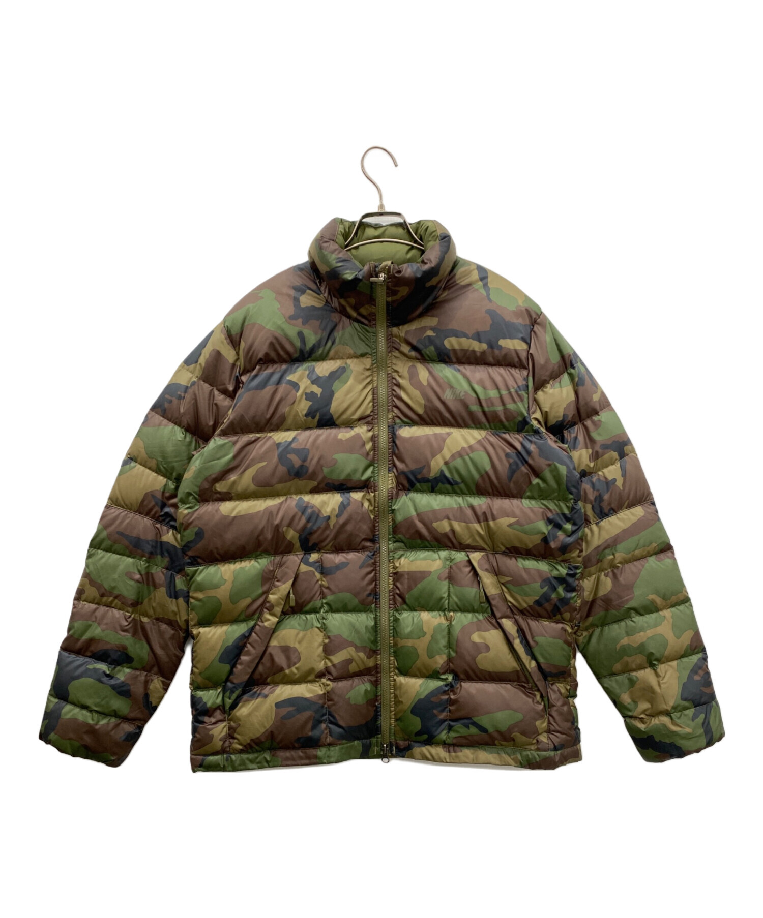 中古・古着通販】NIKE (ナイキ) ダウンジャケット グリーン サイズ:XL 