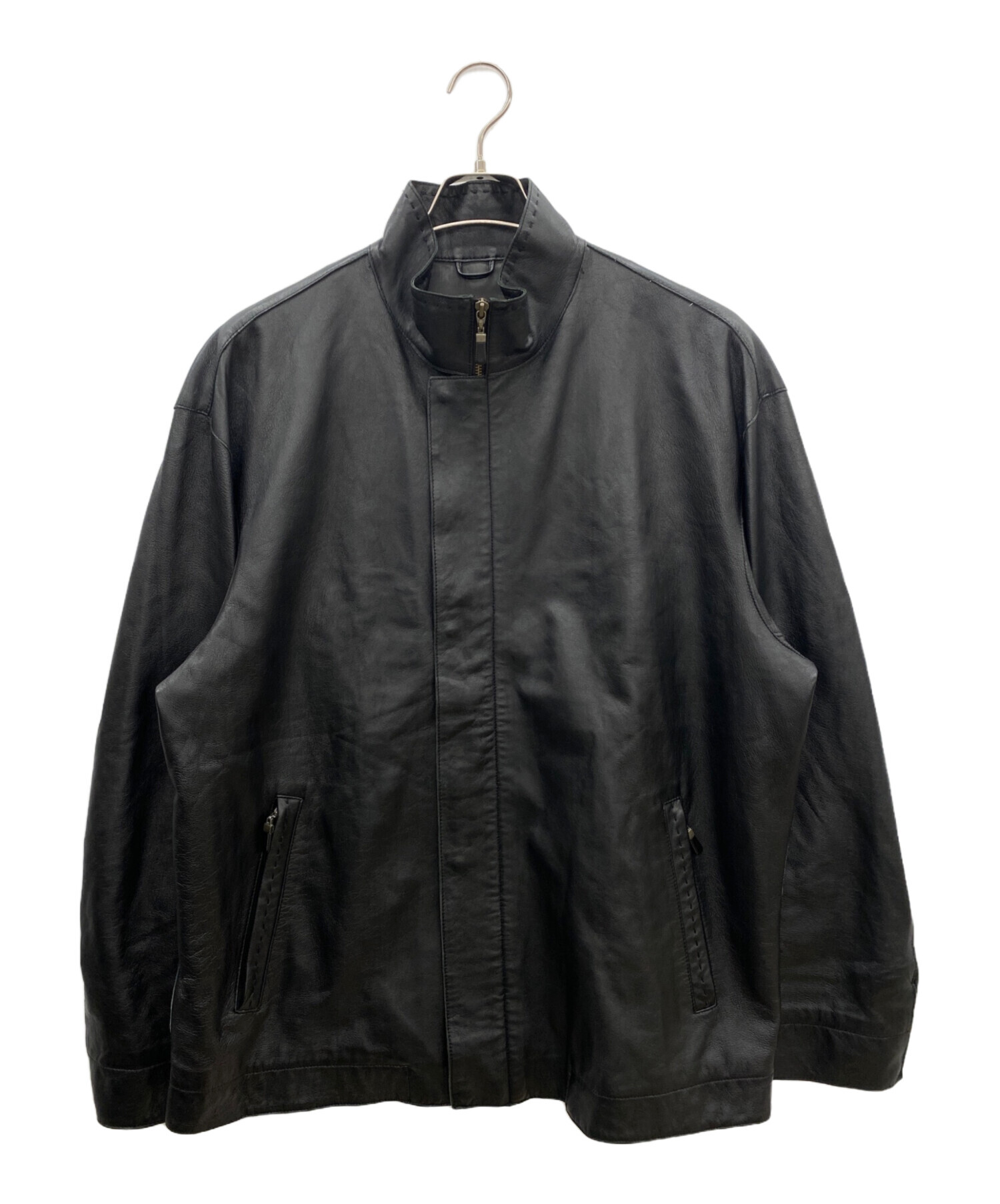 中古・古着通販】santa fe (サンタフェ) レザーブルゾン