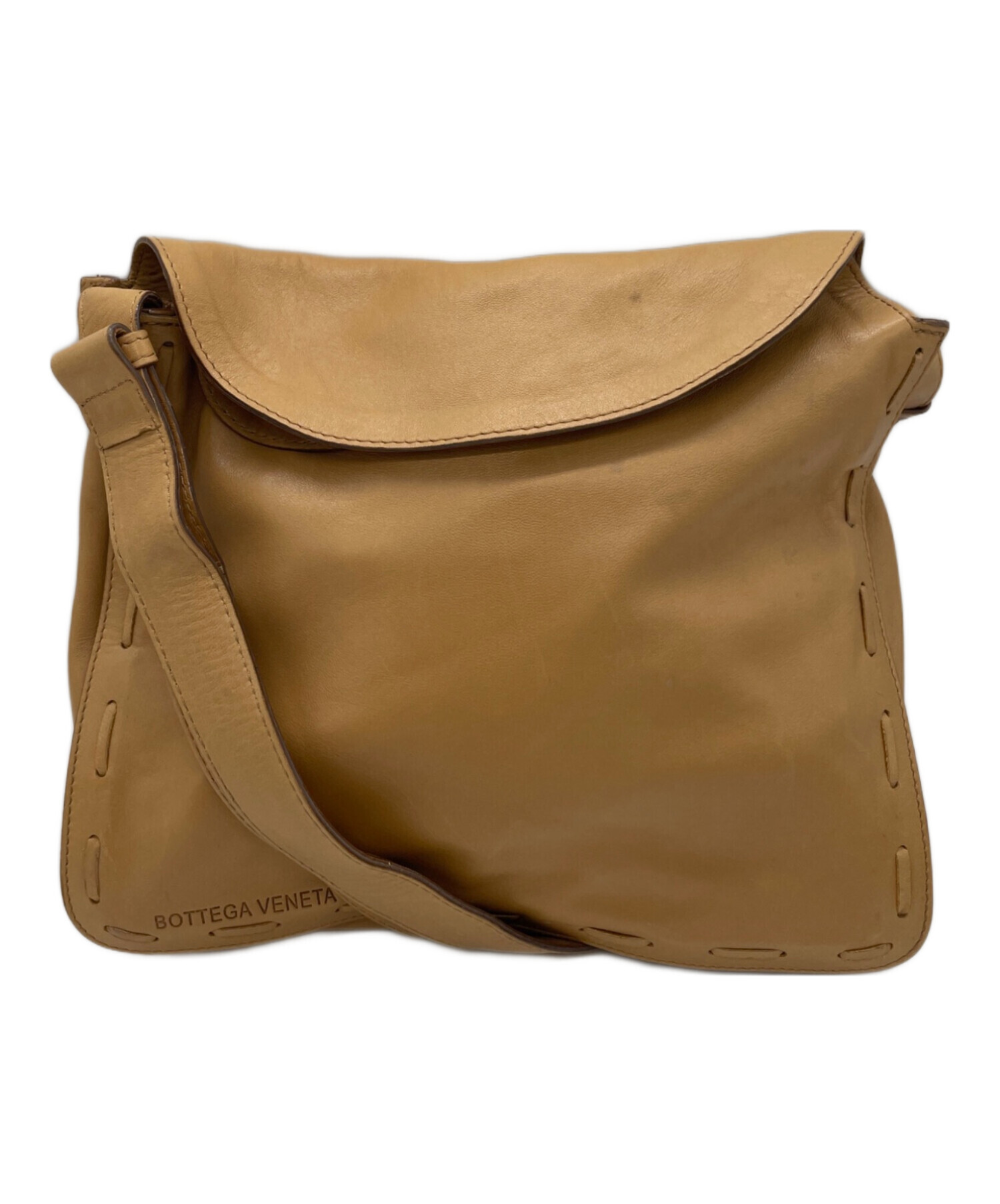 中古・古着通販】BOTTEGA VENETA (ボッテガベネタ) レザーショルダー 