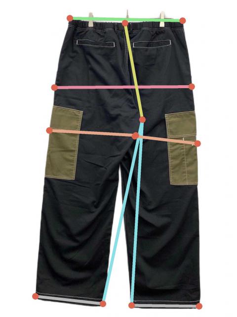 中古・古着通販】X-LARGE (エクストララージ) COLOR STITCHED CARGO