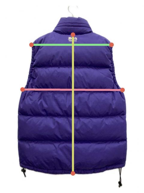 中古・古着通販】BACK CHANNEL (バックチャンネル) ダウンベスト