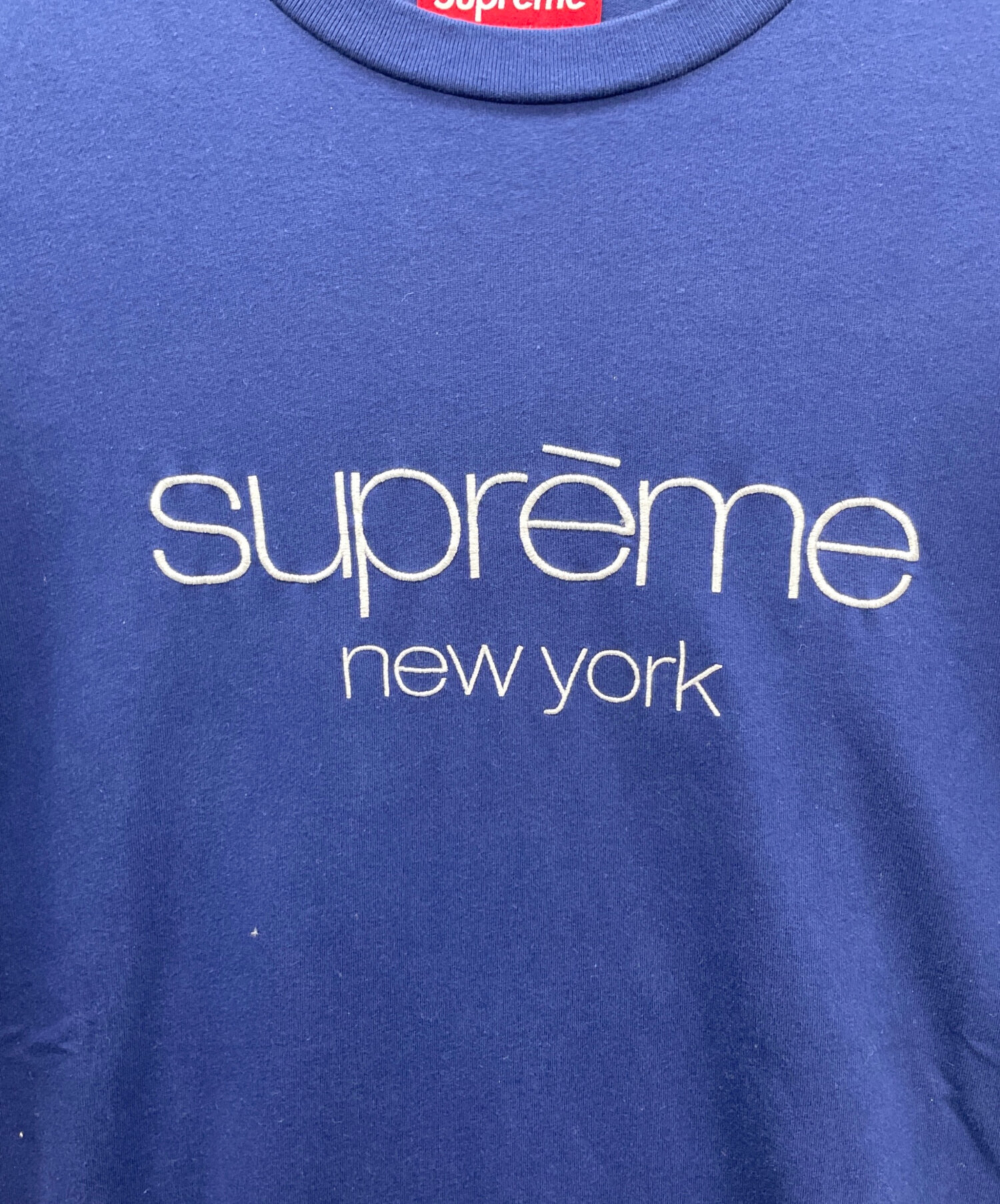 中古・古着通販】SUPREME (シュプリーム) Tシャツ ネイビー サイズ:XL