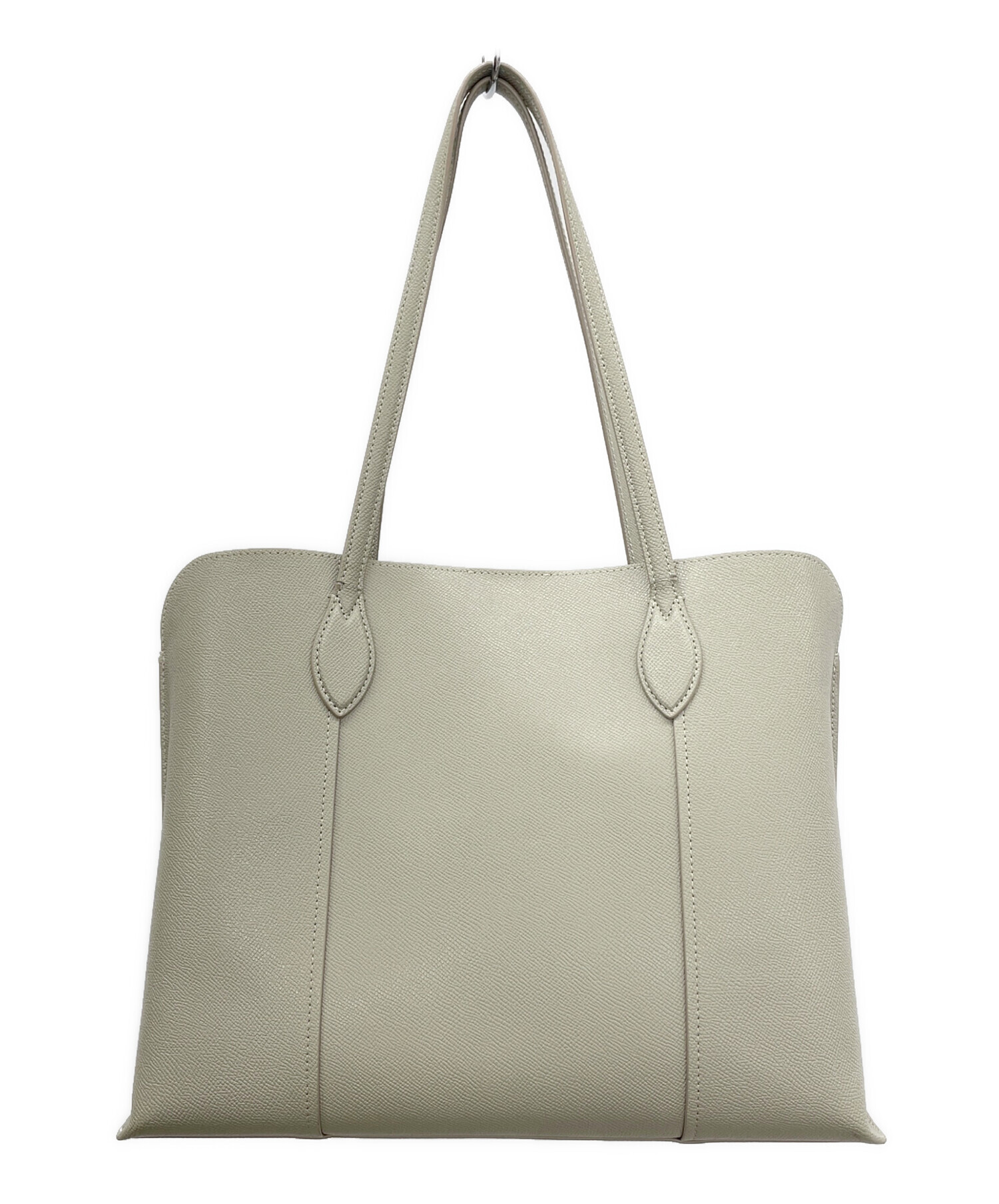 再値下げFurla  トートバッグ　ベージュ 中古・古着通販】FURLA (フルラ) トートバッグ ベージュ｜ブランド