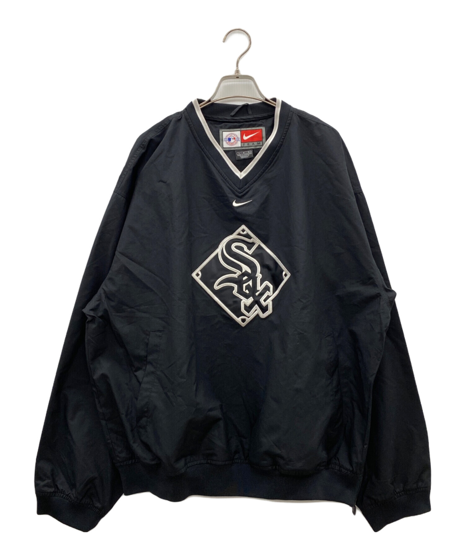 中古・古着通販】NIKE (ナイキ) ナイロンジャケット ブラック サイズ:L 