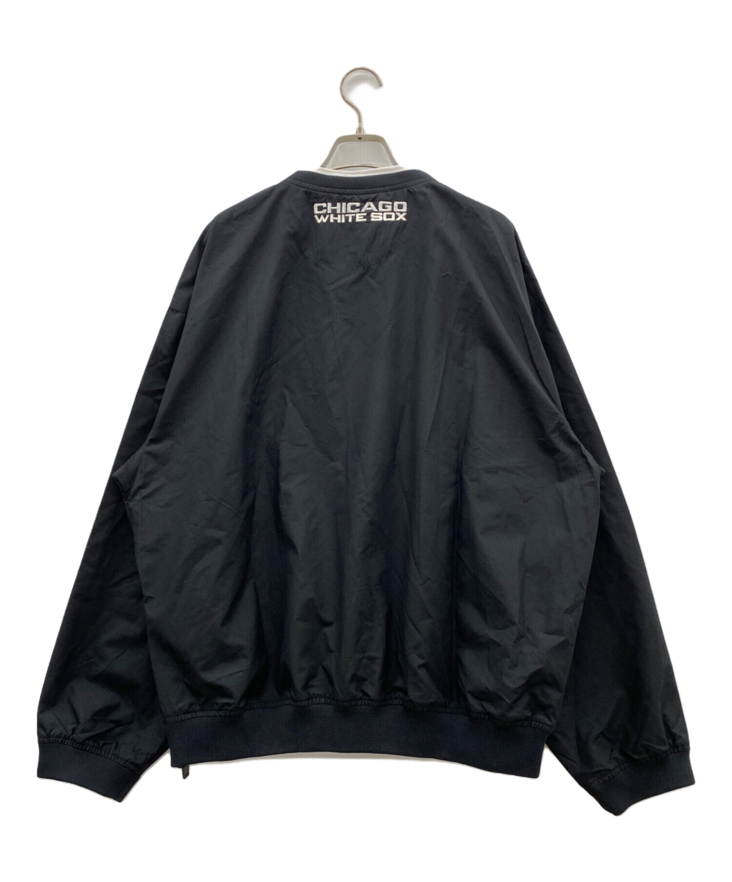 中古・古着通販】NIKE (ナイキ) ナイロンジャケット ブラック サイズ:L 