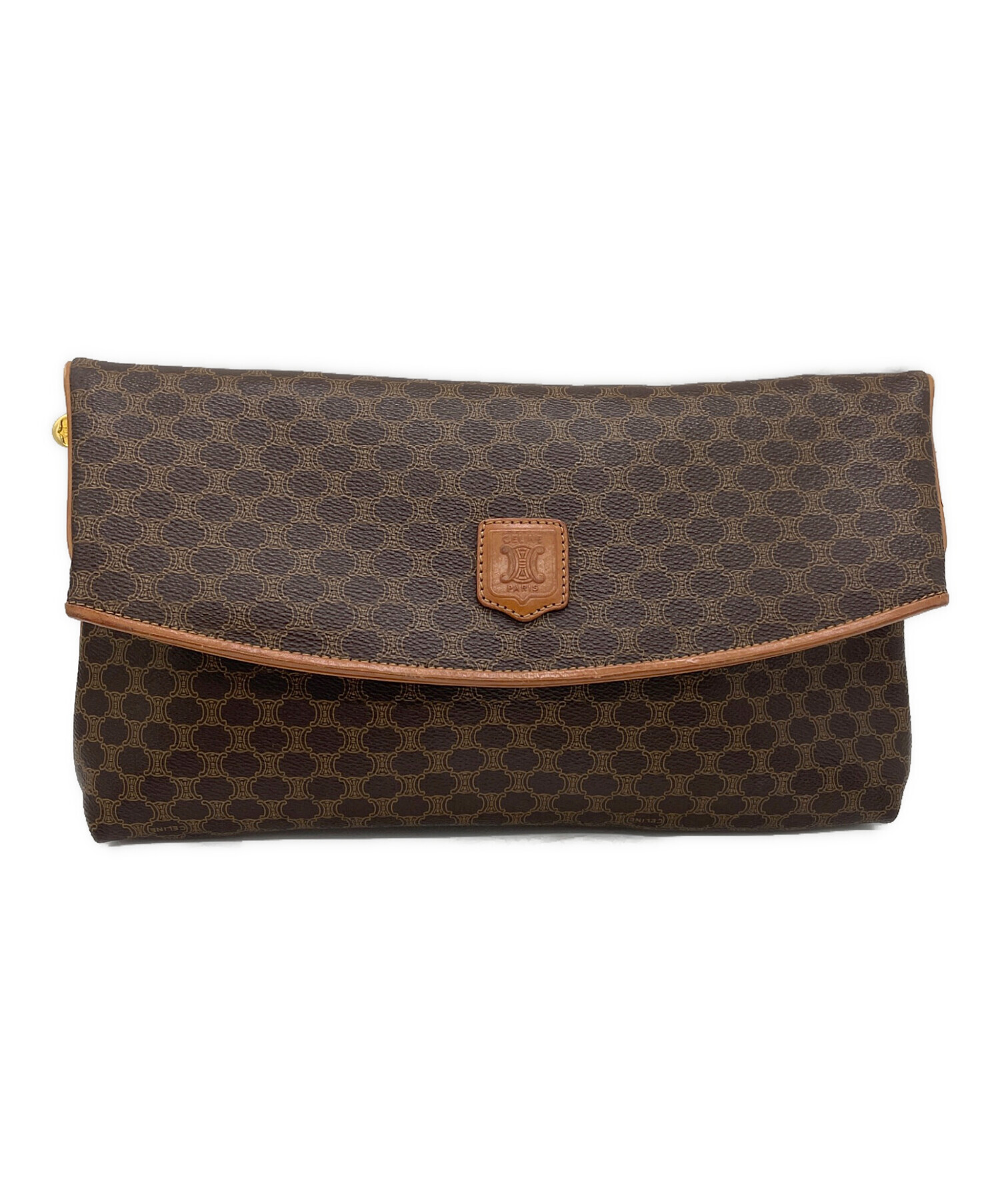 優*輝様 (6AA1656)セリーヌ セカンドバッグ クラッチバッグ レザー D