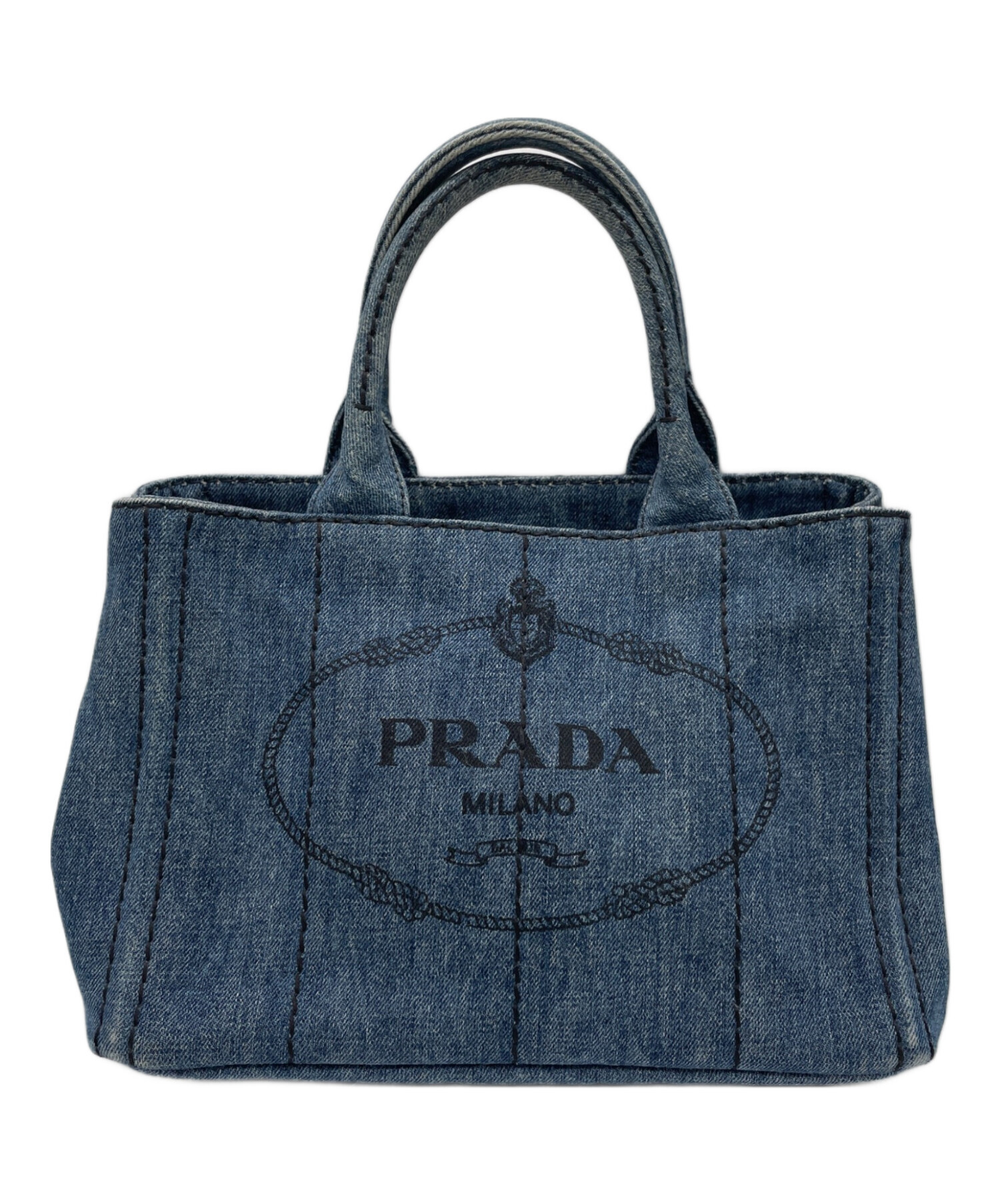 中古・古着通販】PRADA (プラダ) デニムトートバッグ｜ブランド・古着