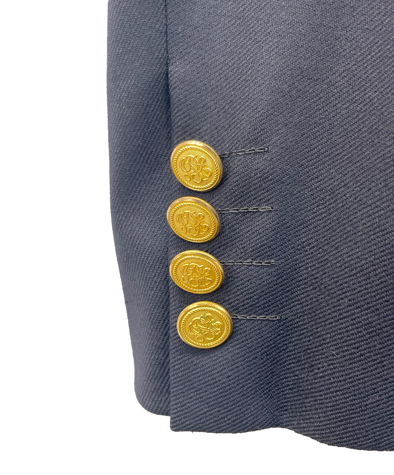 中古・古着通販】J.PRESS (ジェイプレス) ダブル紺ブレザー ネイビー