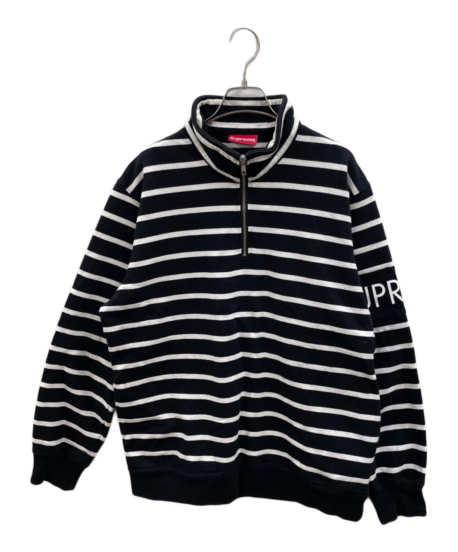 中古・古着通販】SUPREME (シュプリーム) ハーフジップスウェット 