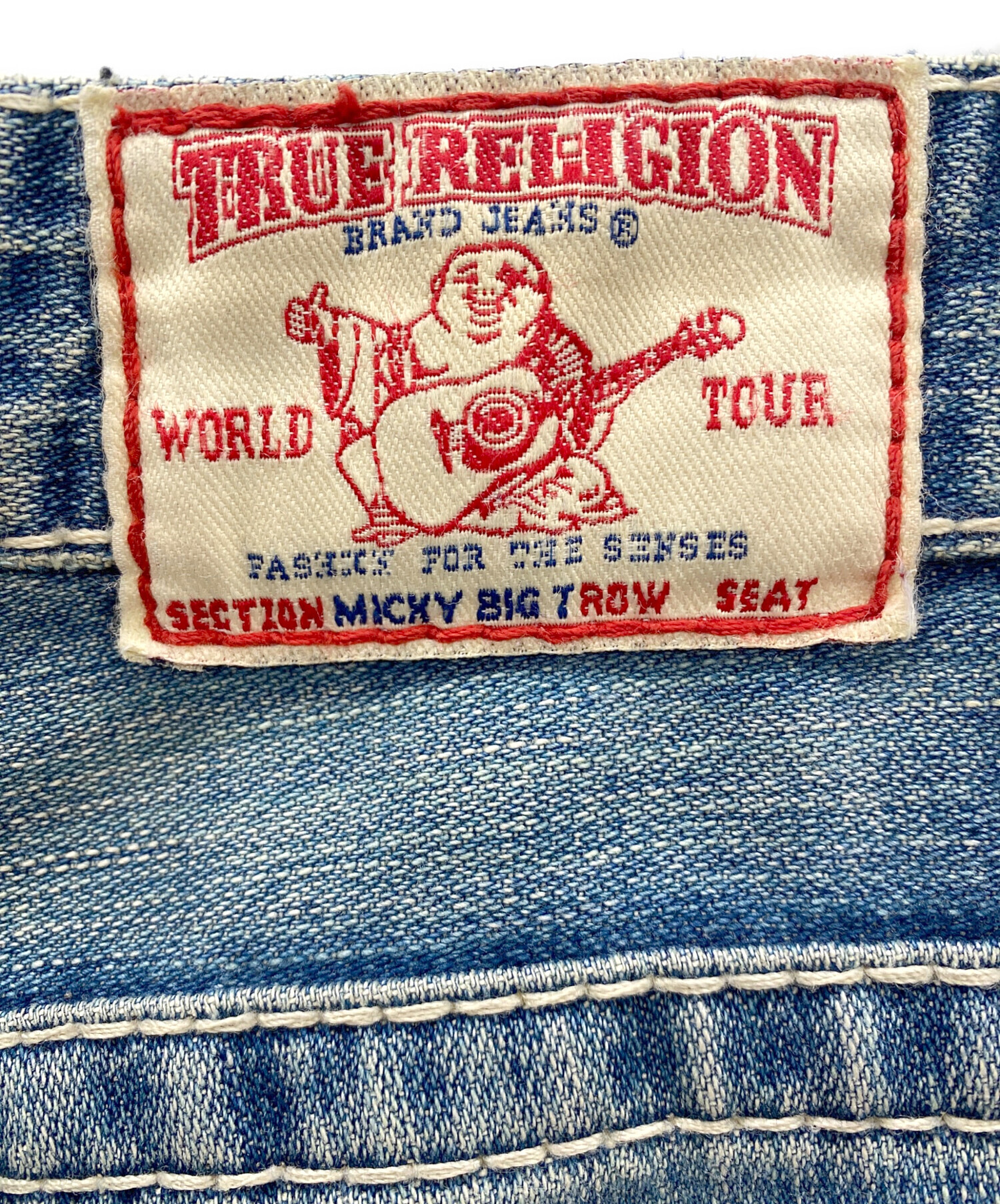 中古・古着通販】TRUE RELIGION (トゥルー レリジョン) デニムパンツ