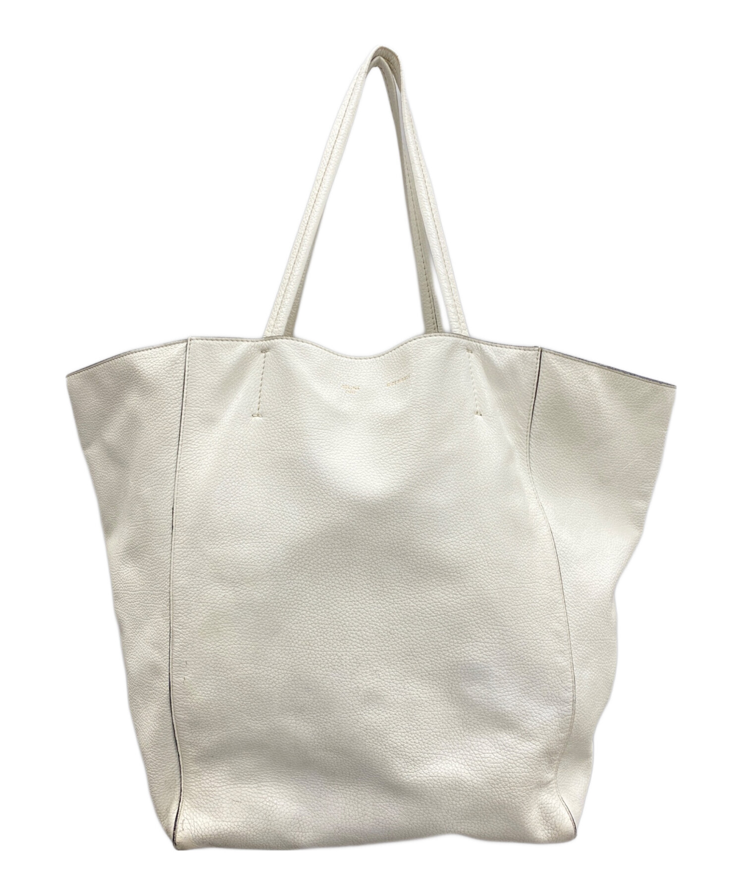 セリーヌ　CELINEトートバッグ 中古・古着通販】CELINE (セリーヌ) トートバッグ ホワイト｜ブランド