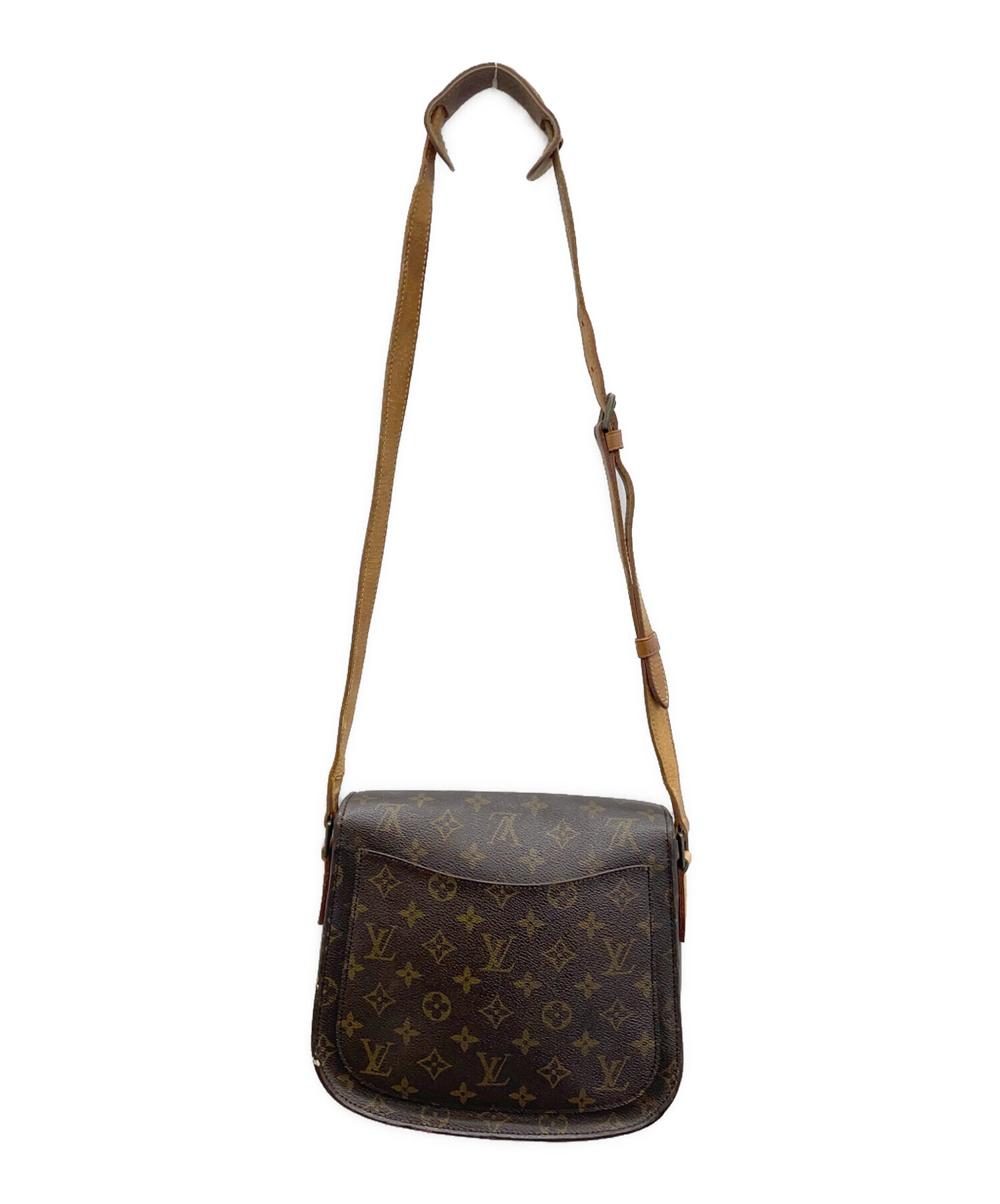 Louis Vuitton ショルダーバッグ ブラウン 中古・古着通販】LOUIS VUITTON (ルイ ヴィトン) ショルダーバッグ
