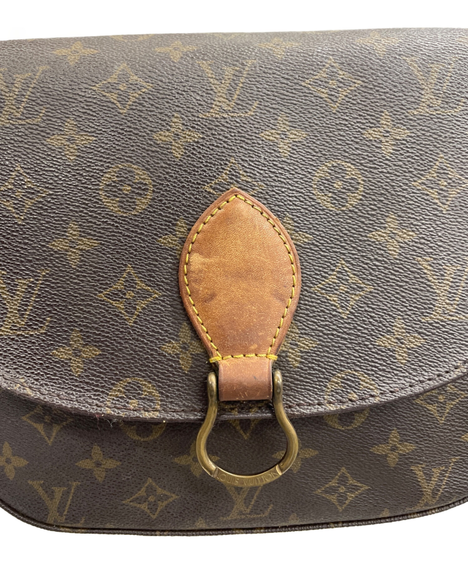 Louis Vuitton ショルダーバッグ ブラウン 中古・古着通販】LOUIS VUITTON (ルイ ヴィトン) ショルダーバッグ
