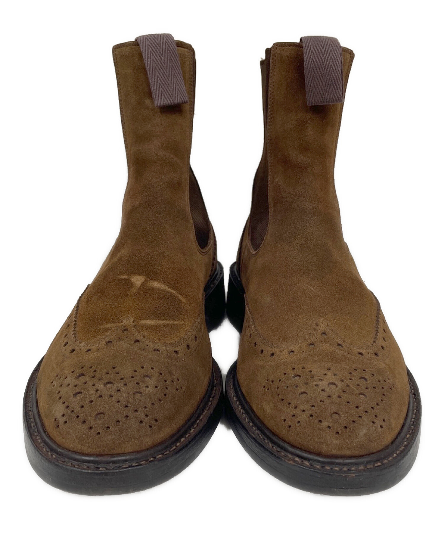 中古・古着通販】Tricker's (トリッカーズ) ウィングチップサイドゴア