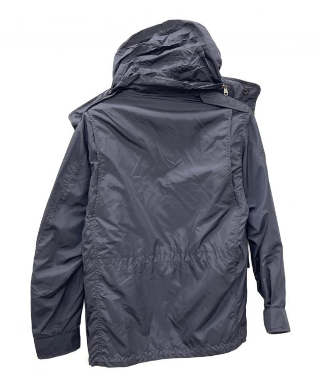 MONCLER ネイビー ナイロンジャケット モンクレ モンクレール サイズ2 中古・古着通販】MONCLER (モンクレール) ダウンジャケット ネイビー