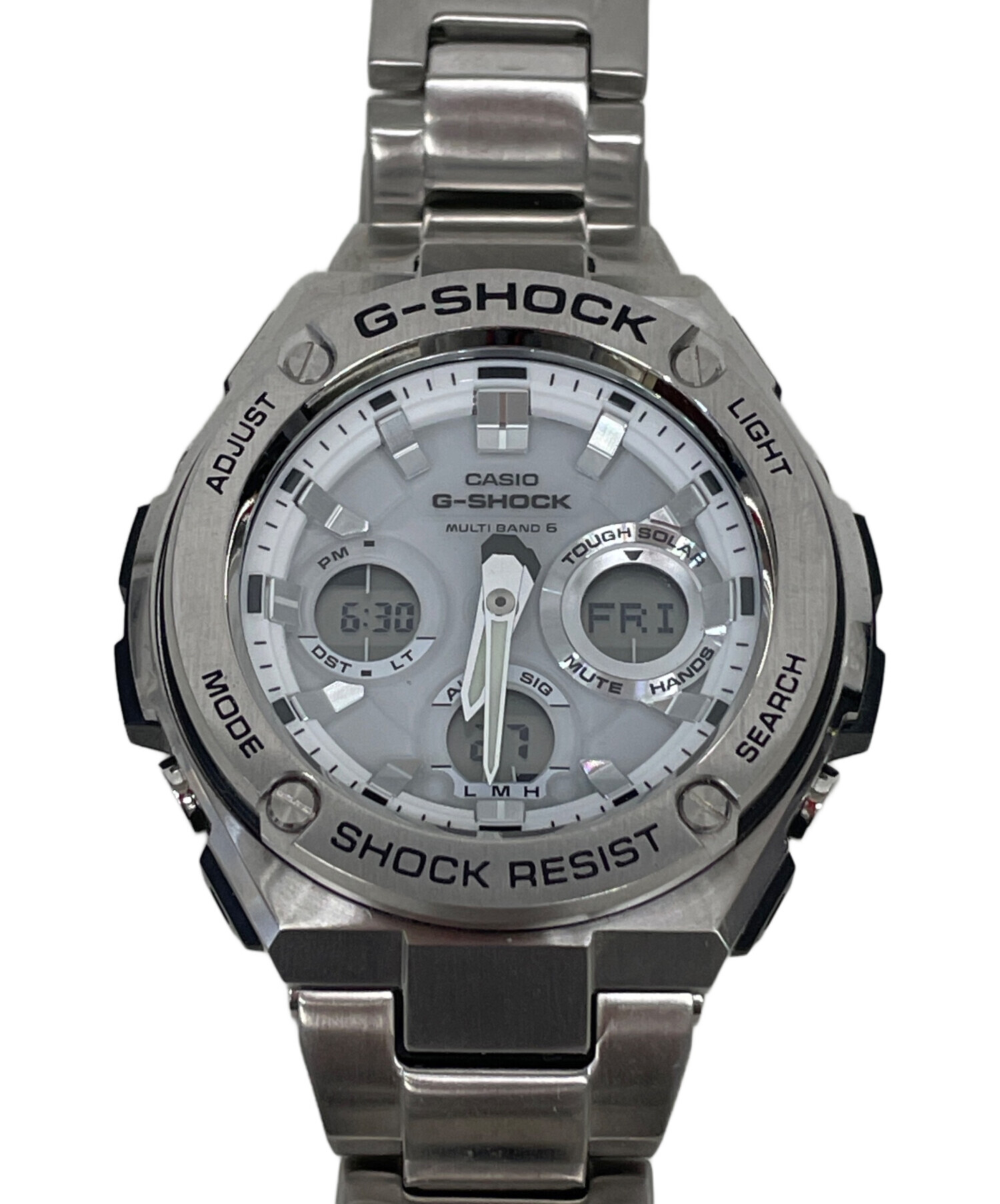 中古・古着通販】CASIO (カシオ) クロノグラフ シルバー｜ブランド 