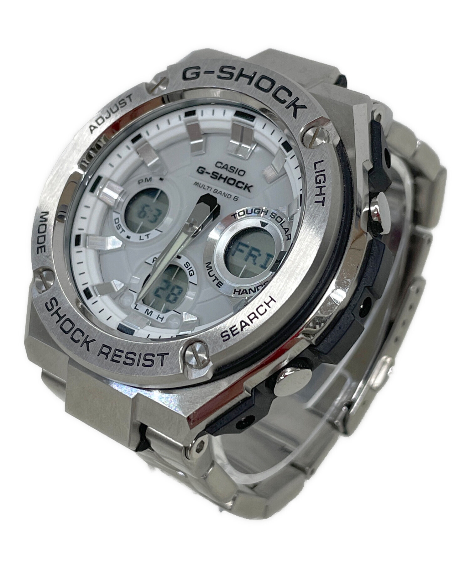 中古・古着通販】CASIO (カシオ) クロノグラフ シルバー｜ブランド 