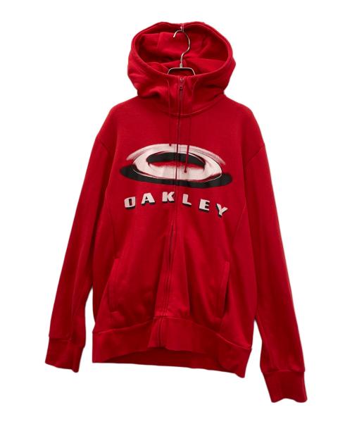 中古・古着通販】OAKLEY (オークリー) ジップパーカー レッド サイズ:L