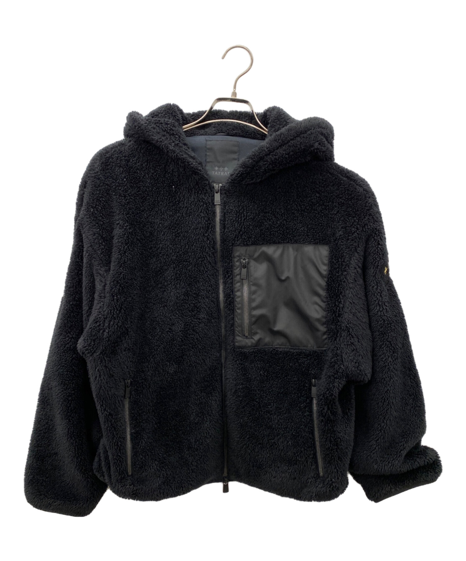 中古・古着通販】TATRAS (タトラス) フリースジャケット ブラック