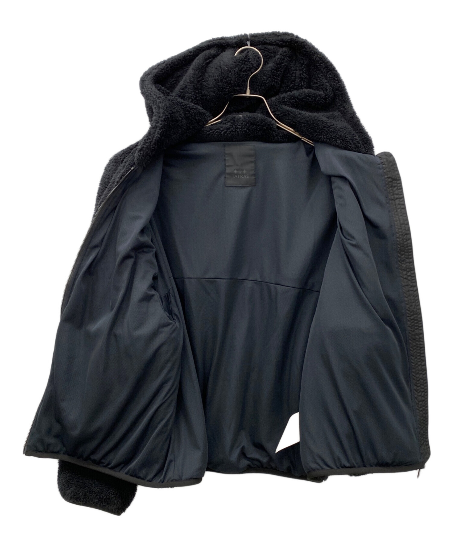 中古・古着通販】TATRAS (タトラス) フリースジャケット ブラック