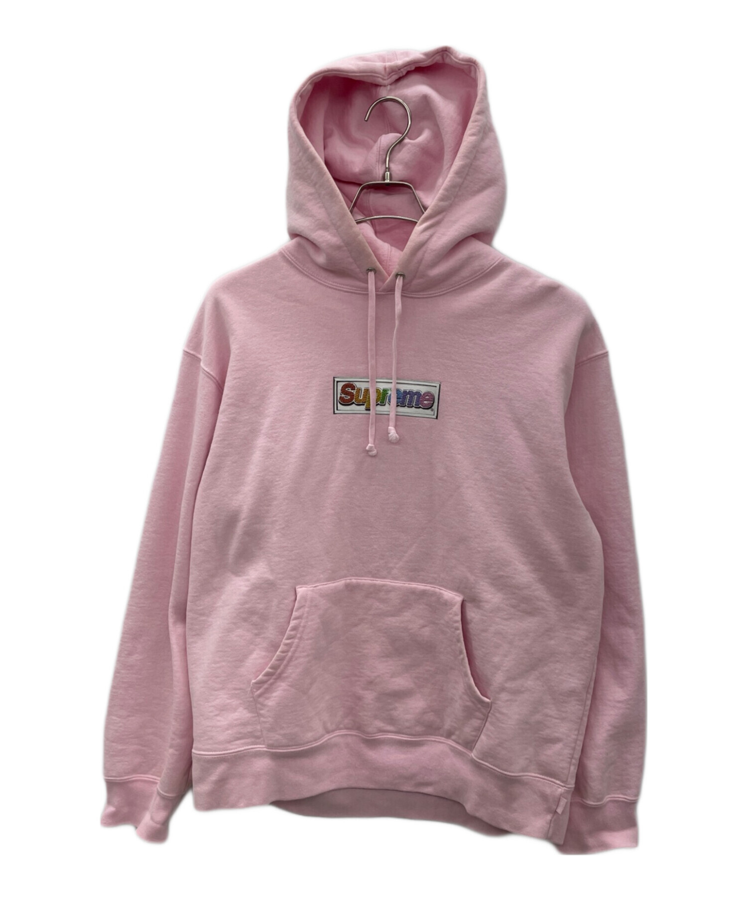 中古・古着通販】SUPREME (シュプリーム) フーディー ピンク サイズ:M 