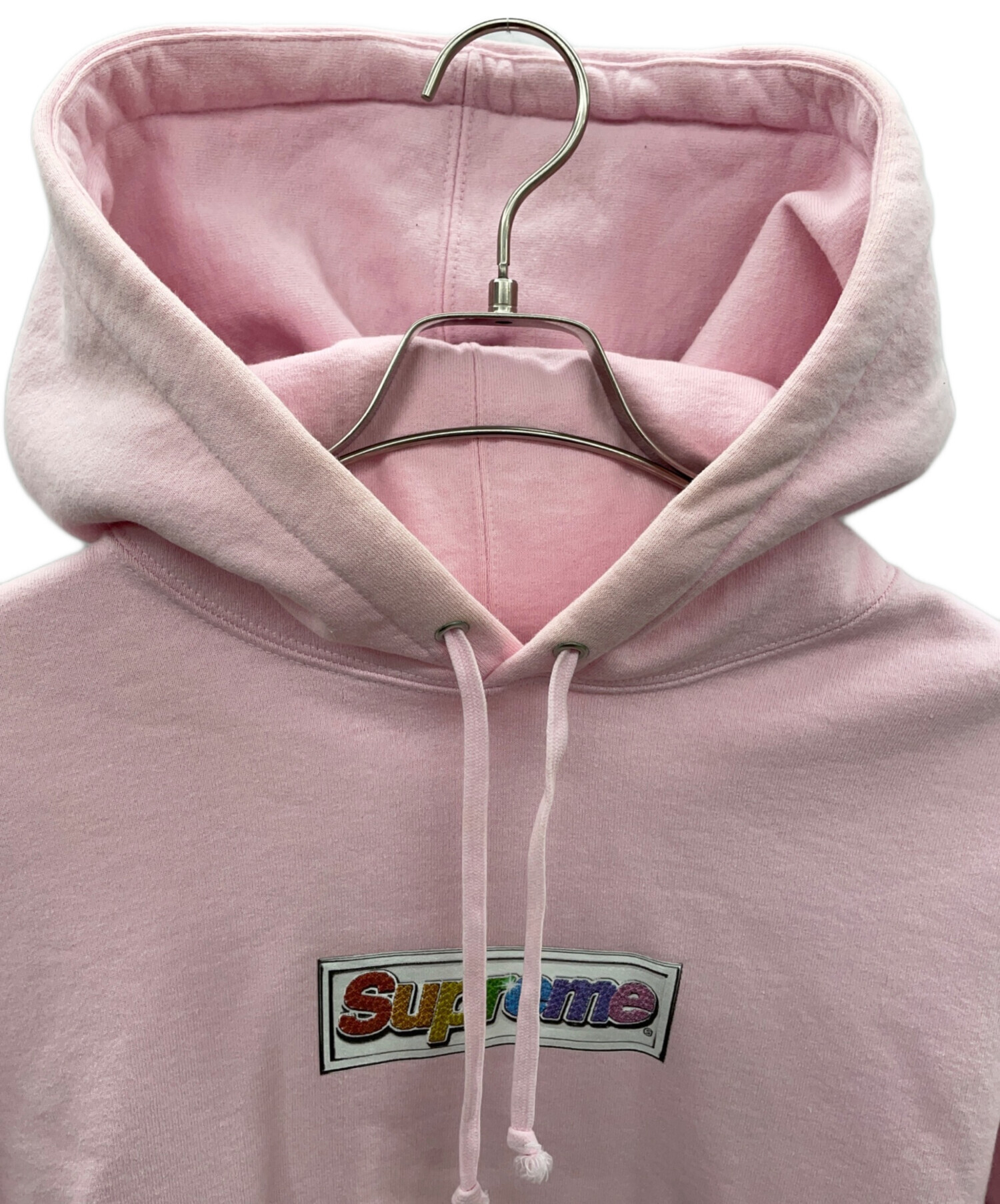 中古・古着通販】SUPREME (シュプリーム) フーディー ピンク サイズ:M 