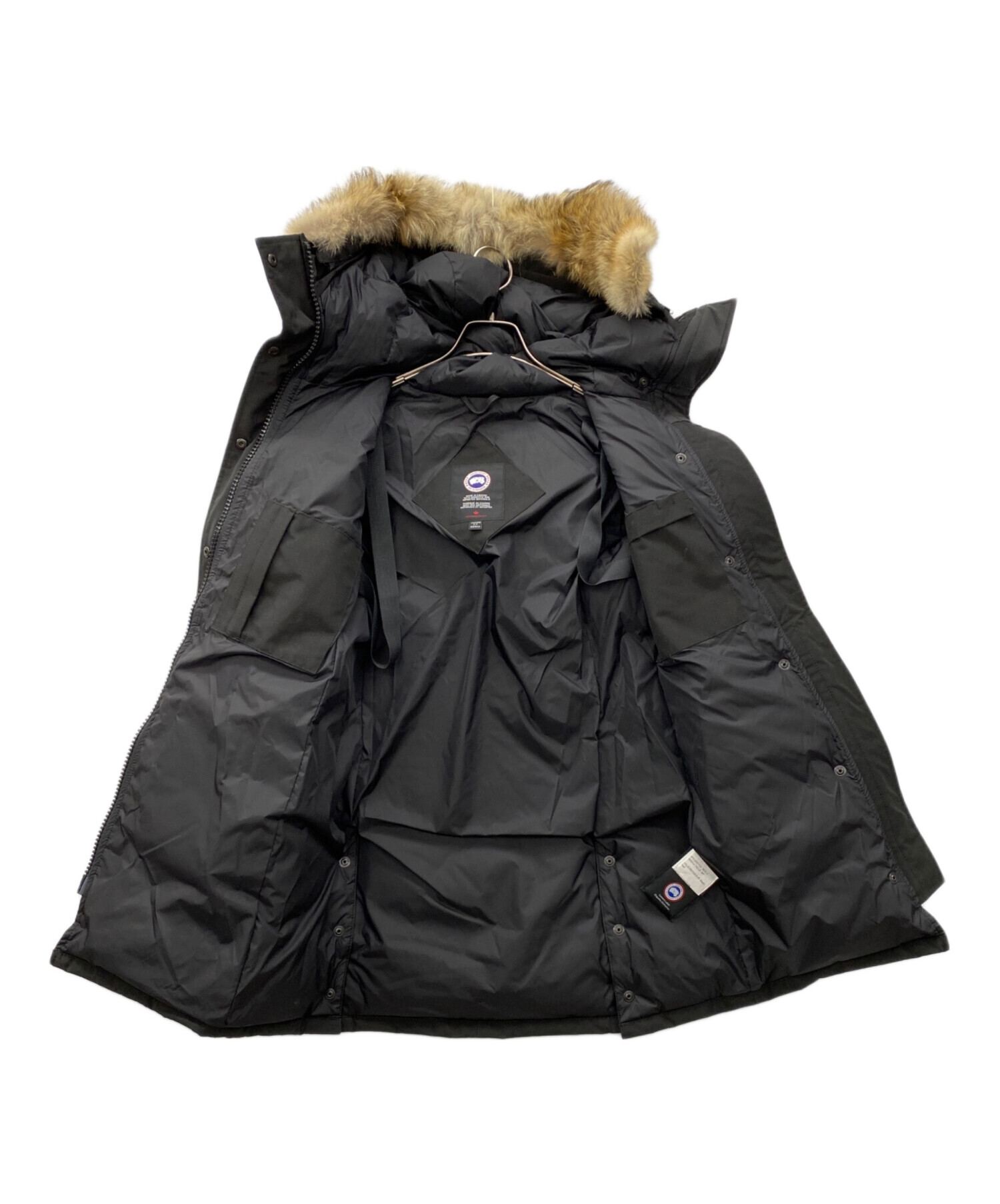 中古・古着通販】CANADA GOOSE (カナダグース) ダウンコート ブラック 