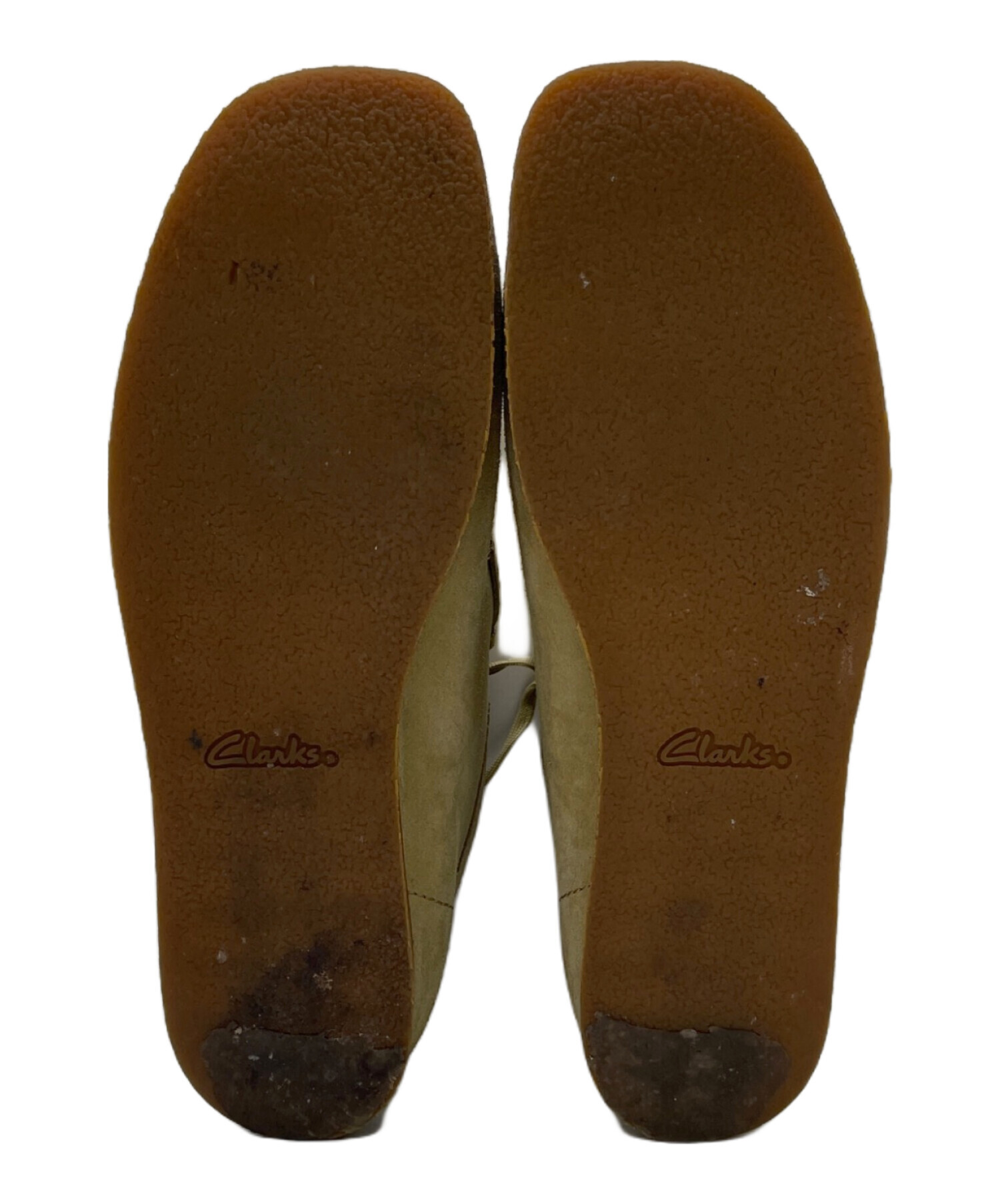 中古・古着通販】CLARKS (クラークス) ワラビーブーツ カーキ サイズ