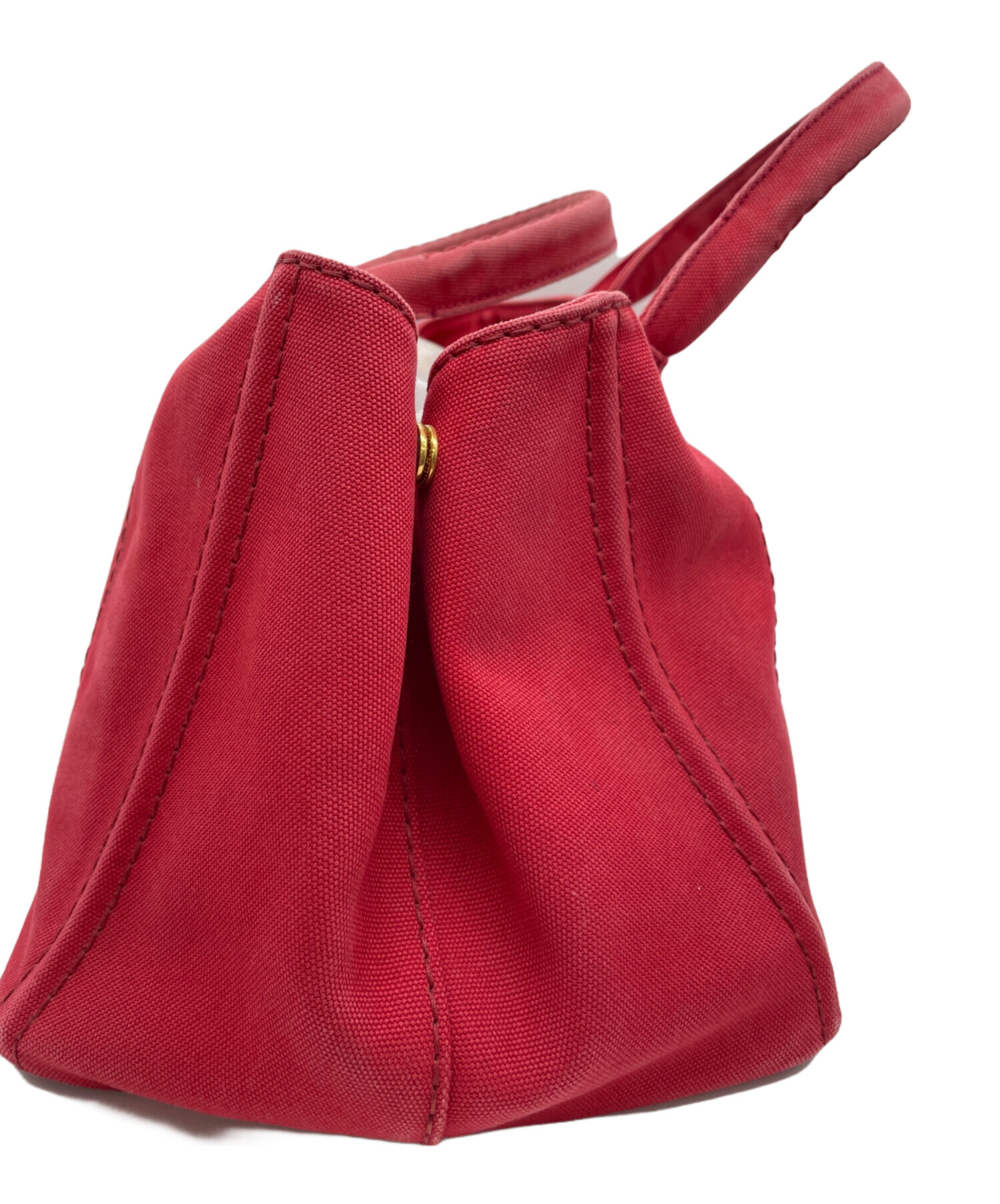 中古・古着通販】PRADA (プラダ) トートバッグ レッド｜ブランド・古着