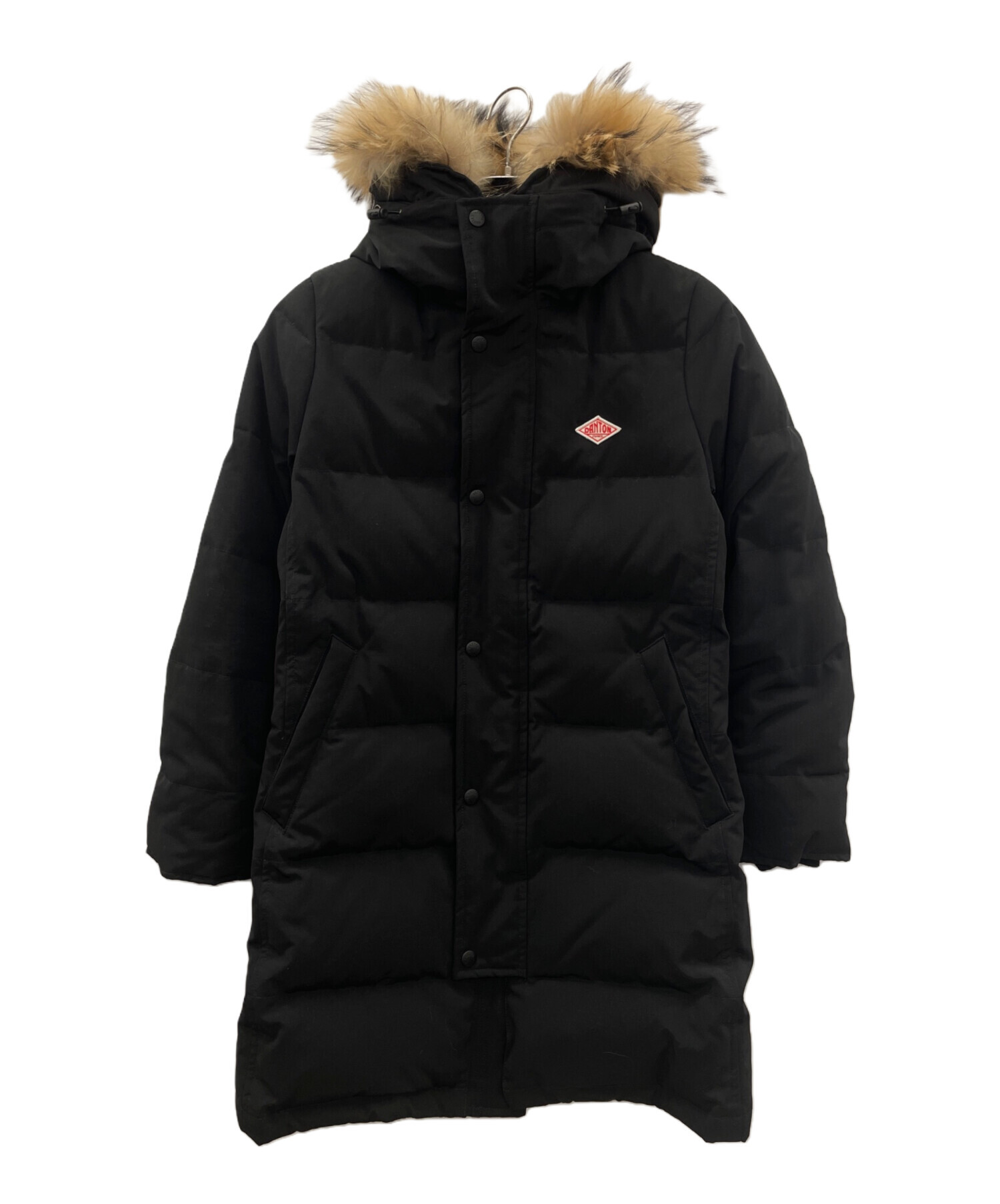 ダントン ダウンジャケット36 DANTON ダントン ファーダウンコート