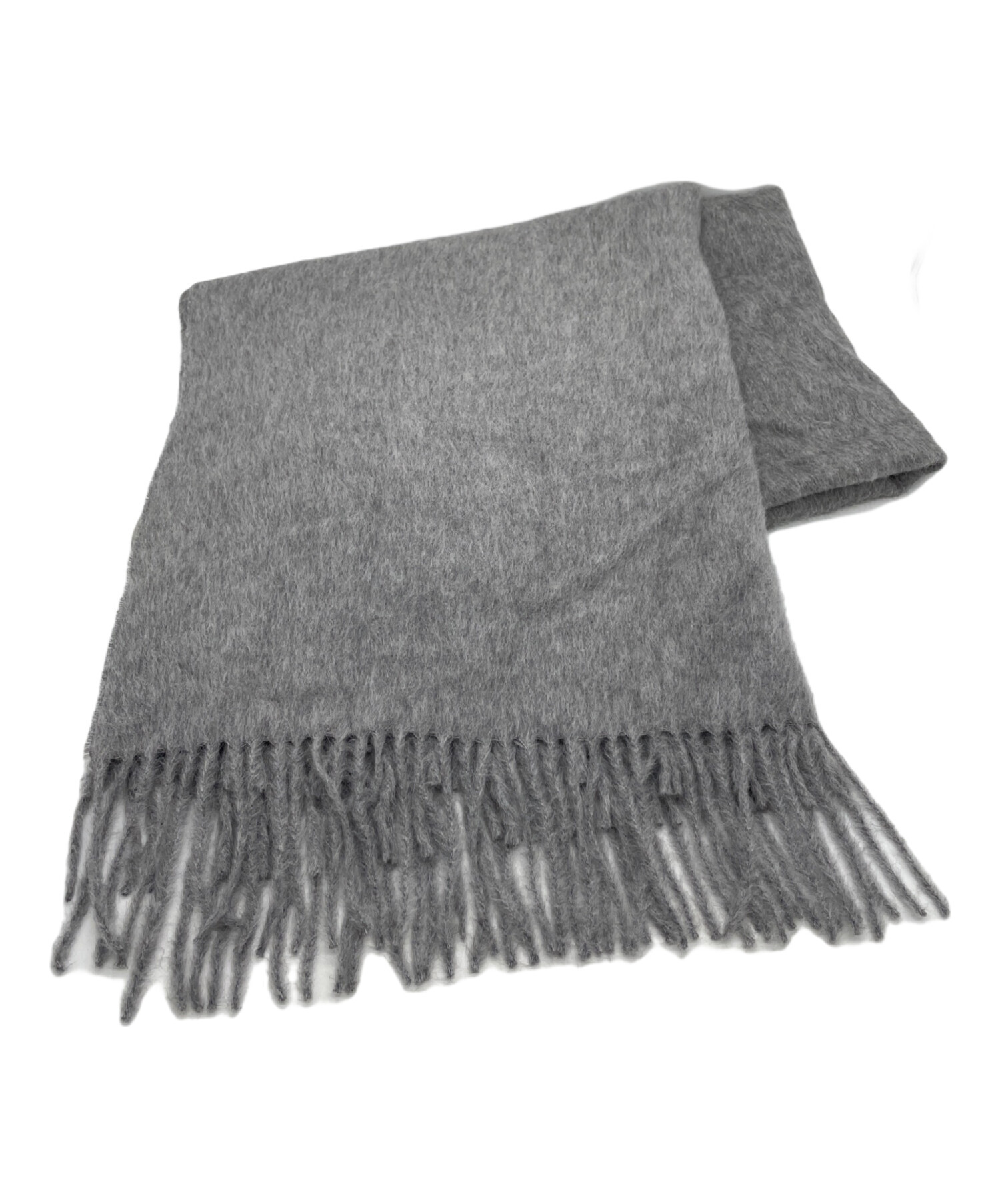 中古・古着通販】ASAUCE MELER (アソースメレ) マフラー グレー