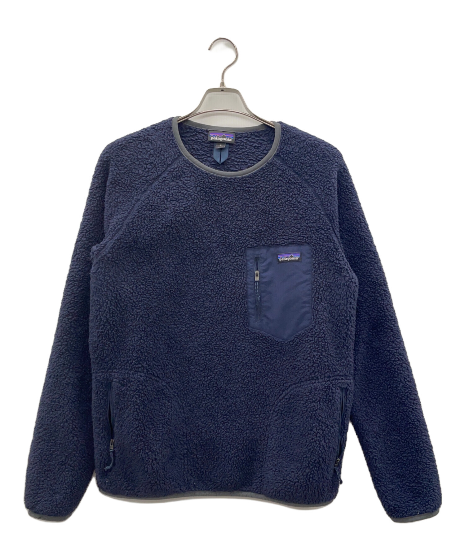 中古・古着通販】Patagonia (パタゴニア) 長袖フリース ネイビー 