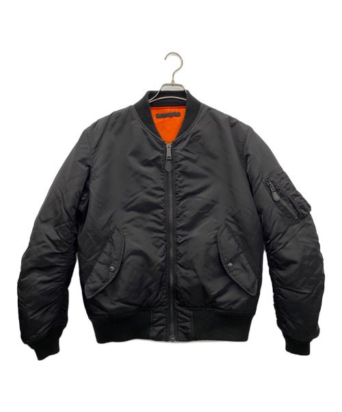 中古・古着通販】AVIREX (アヴィレックス) MA-1ジャケット ブラック