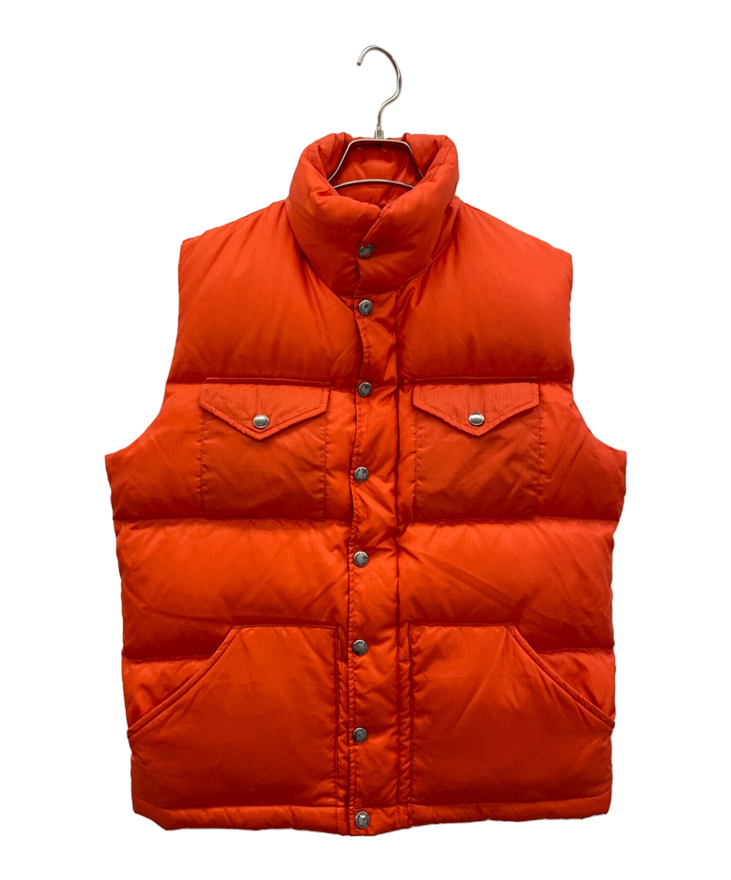 中古・古着通販】SUGAR CANE (シュガーケーン) ダウンベスト オレンジ